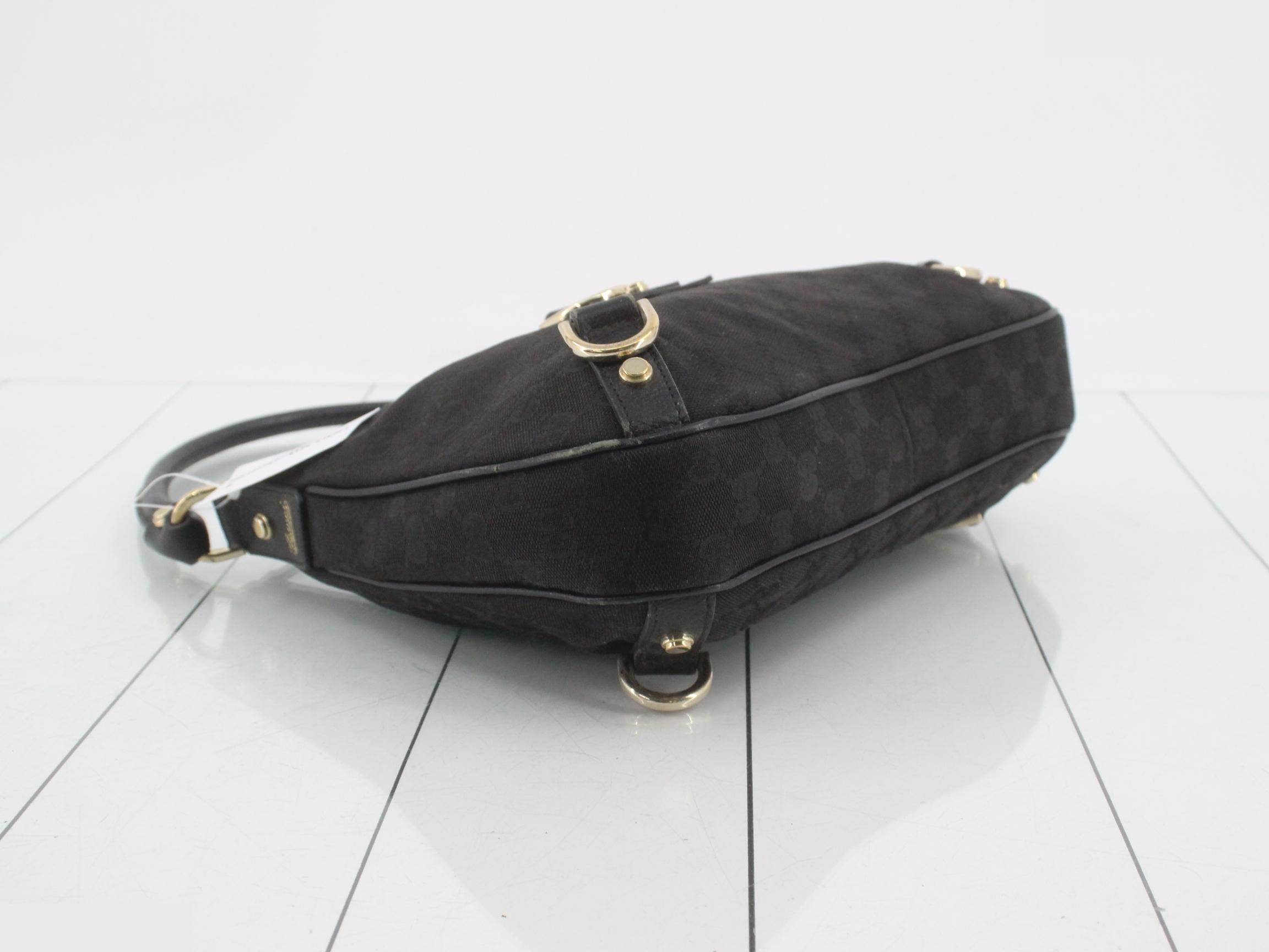 Abbey GG Canvas One-Shoulder Bag 130738 — view 5