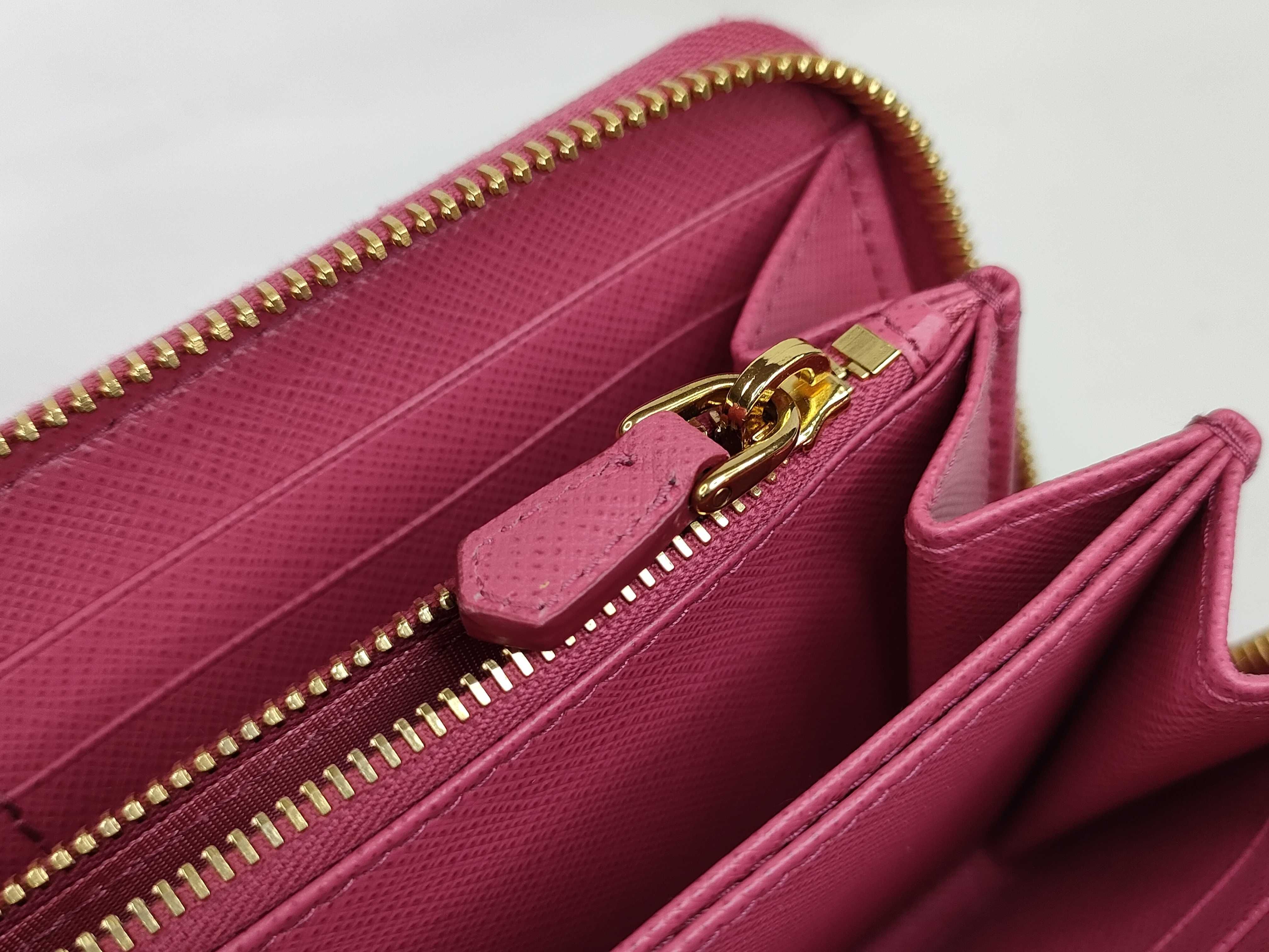 Saffiano Round Long Wallet — view 15