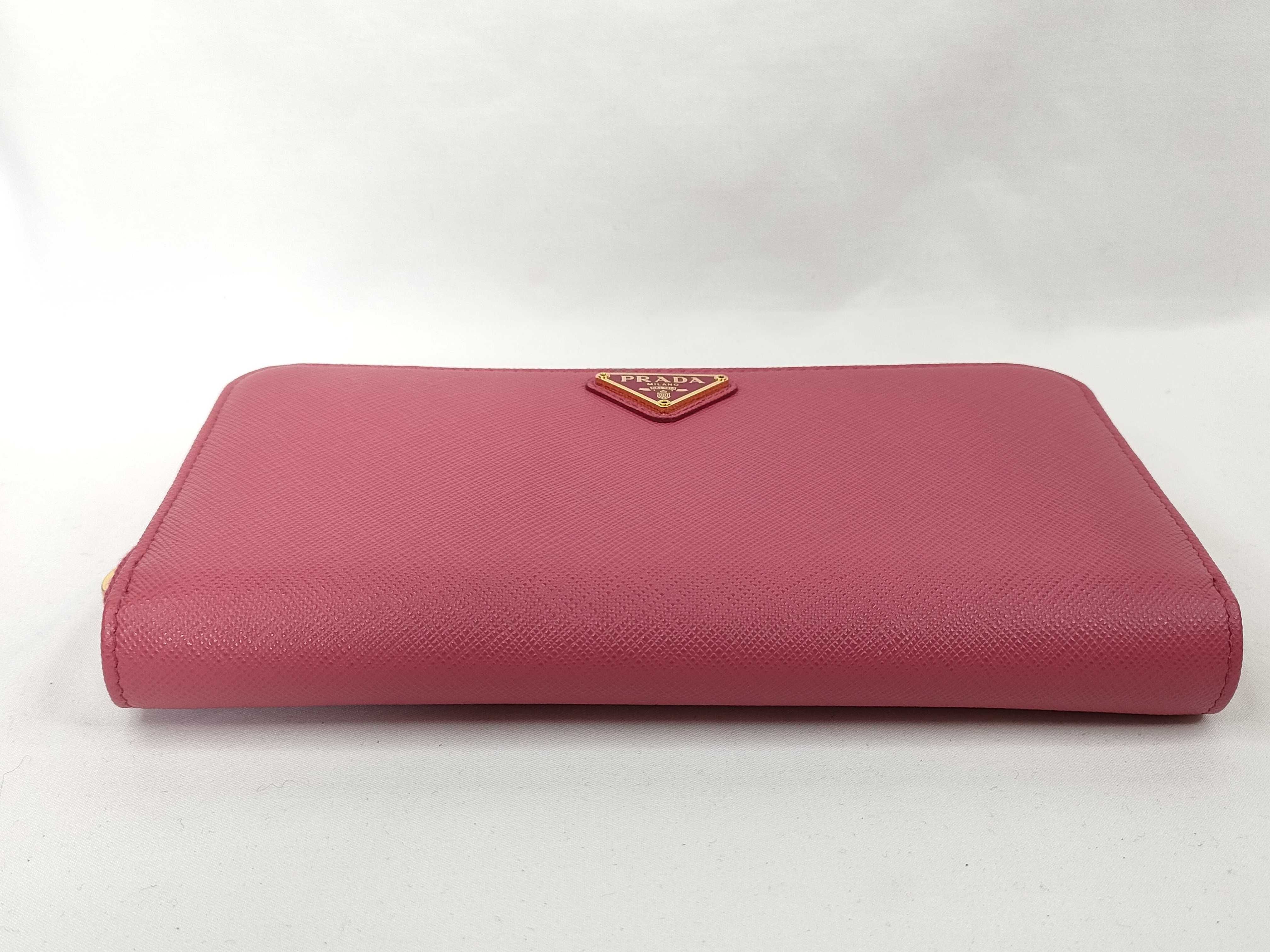 Saffiano Round Long Wallet — view 4