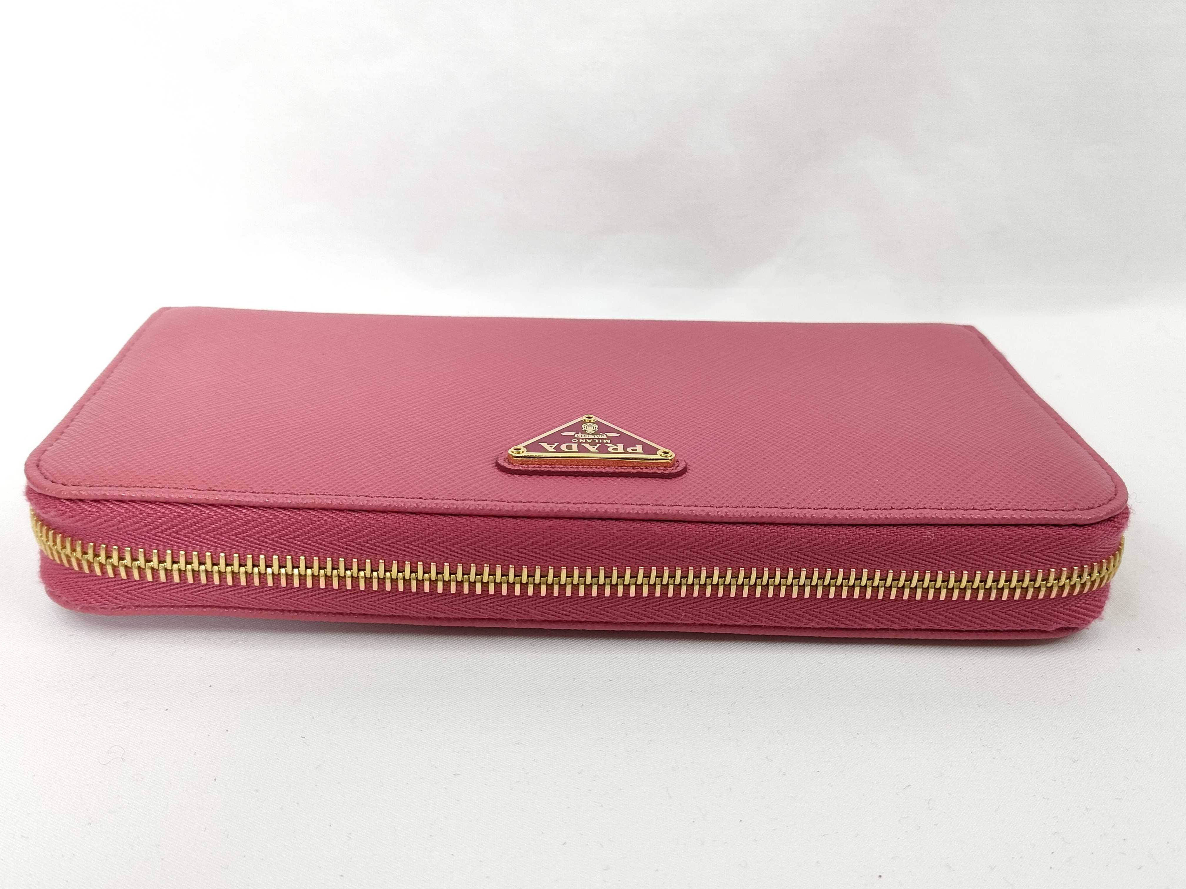 Saffiano Round Long Wallet — view 6