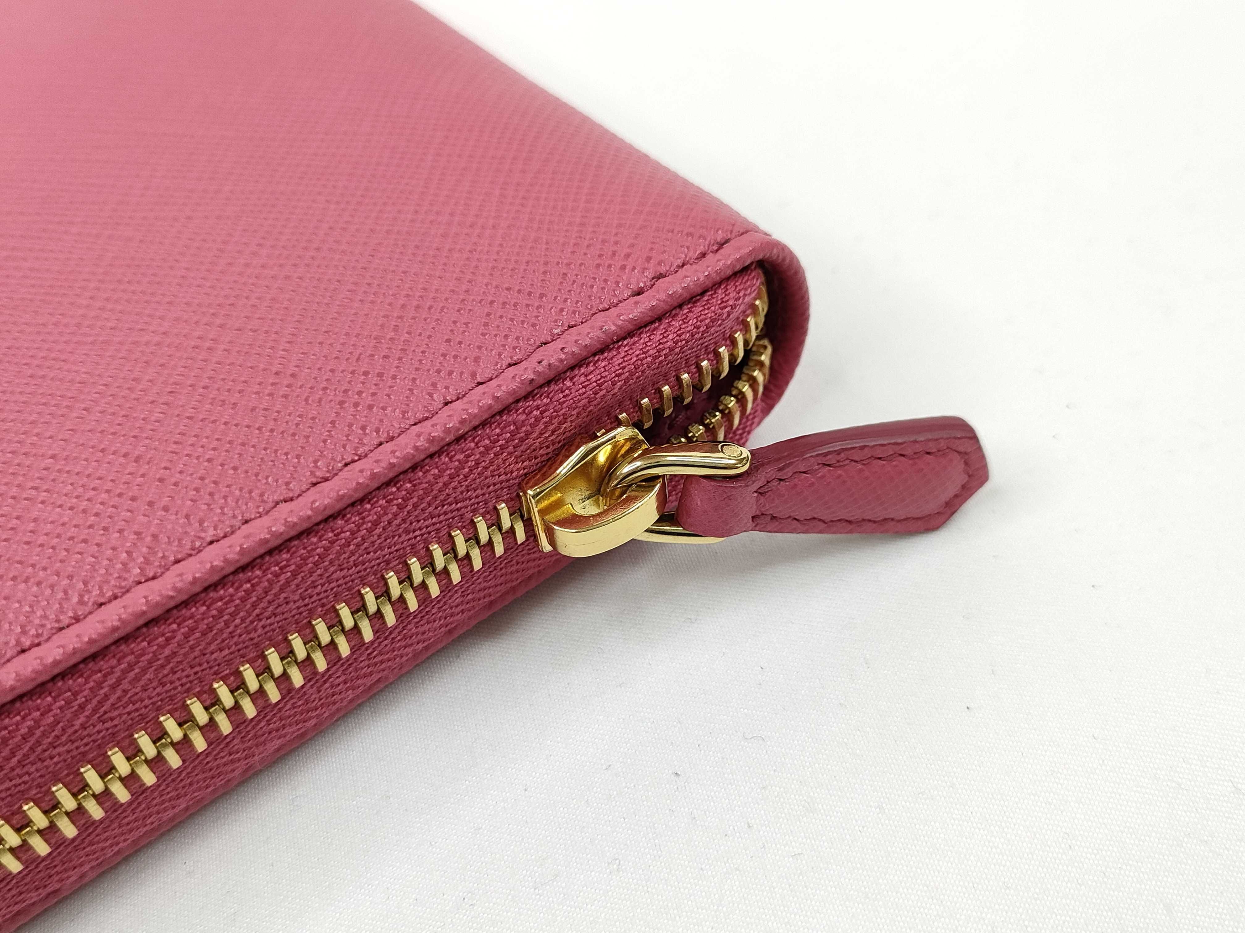 Saffiano Round Long Wallet — view 7
