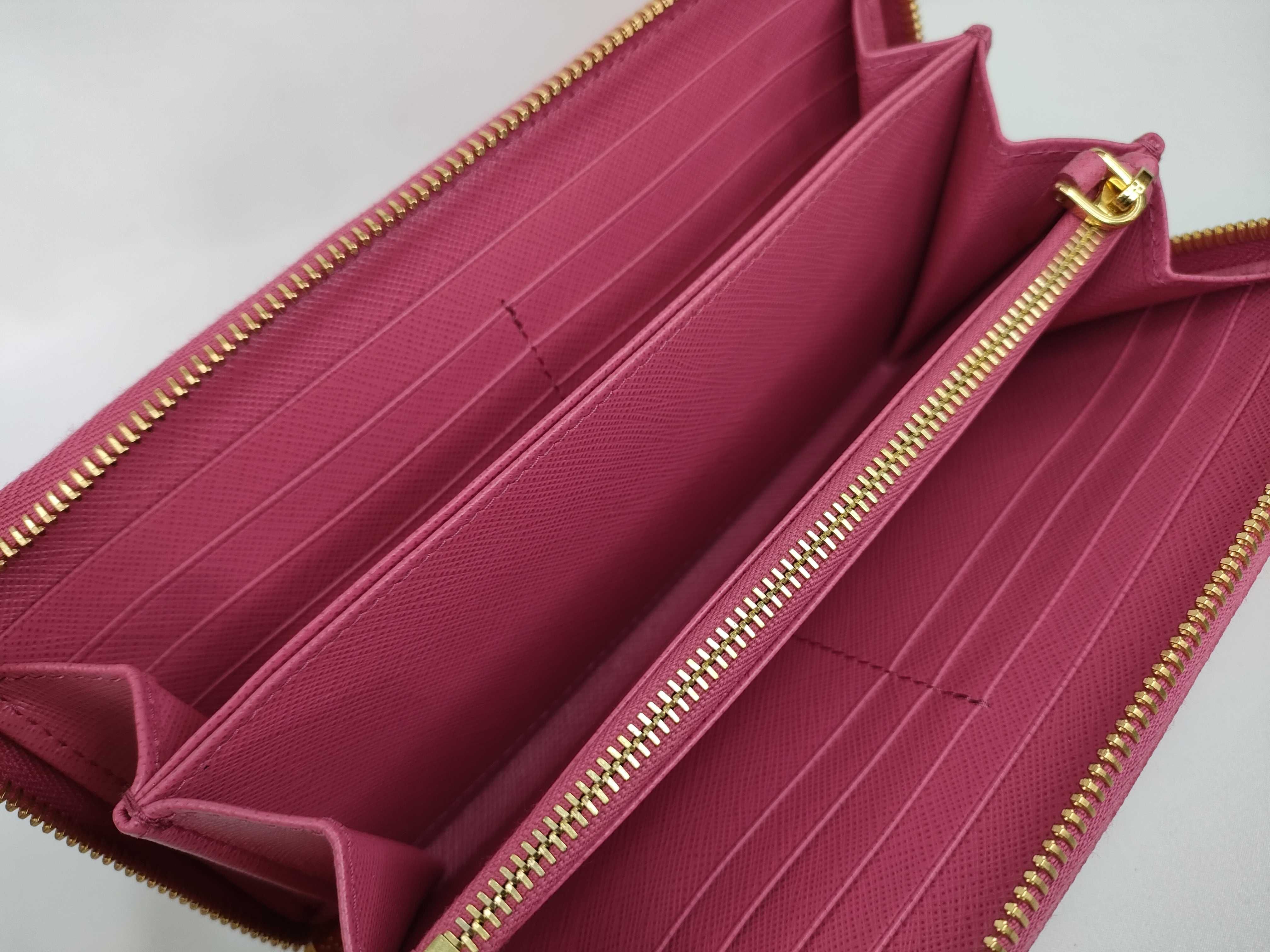 Saffiano Round Long Wallet — view 9