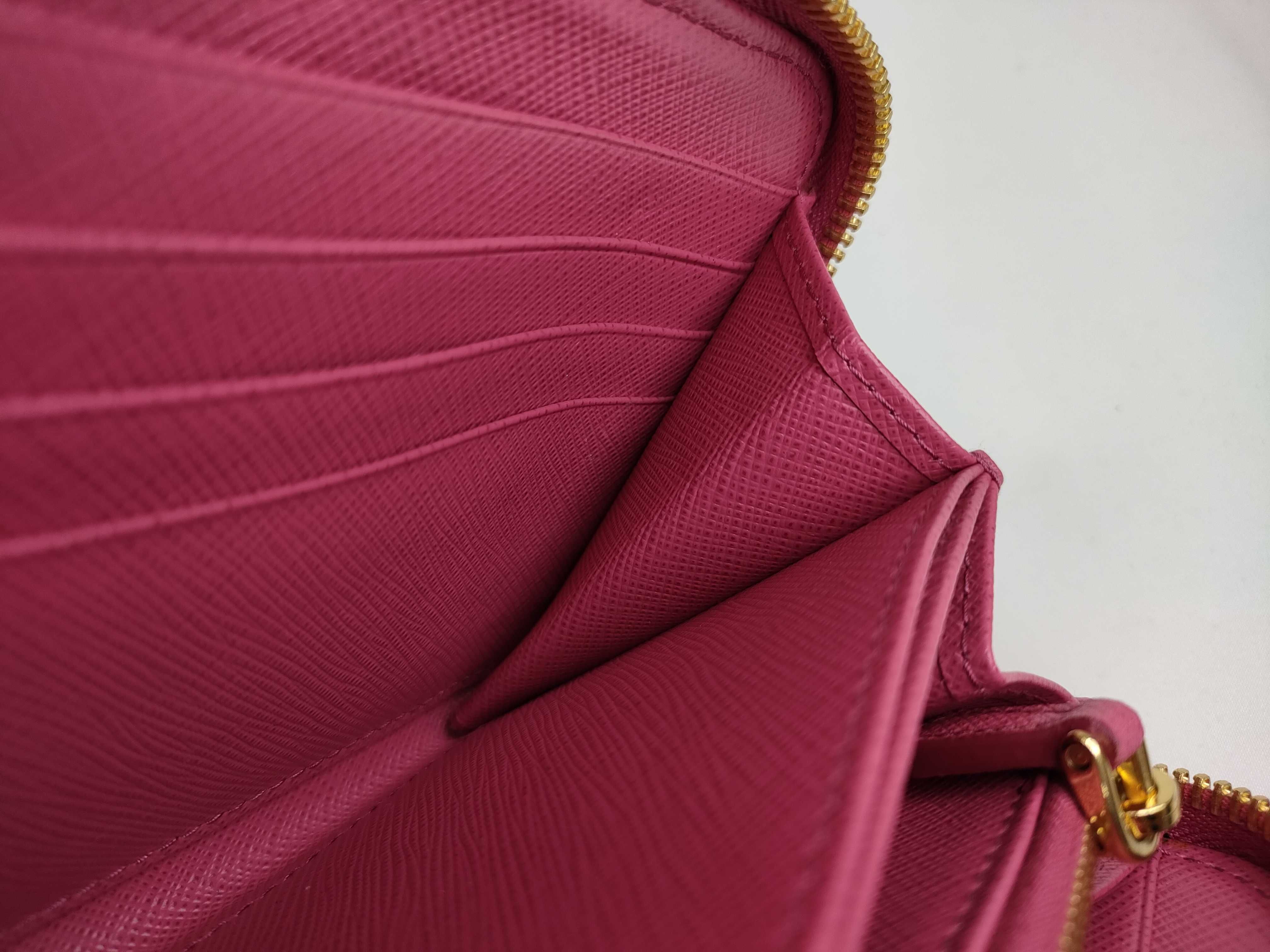 Saffiano Round Long Wallet — view 10
