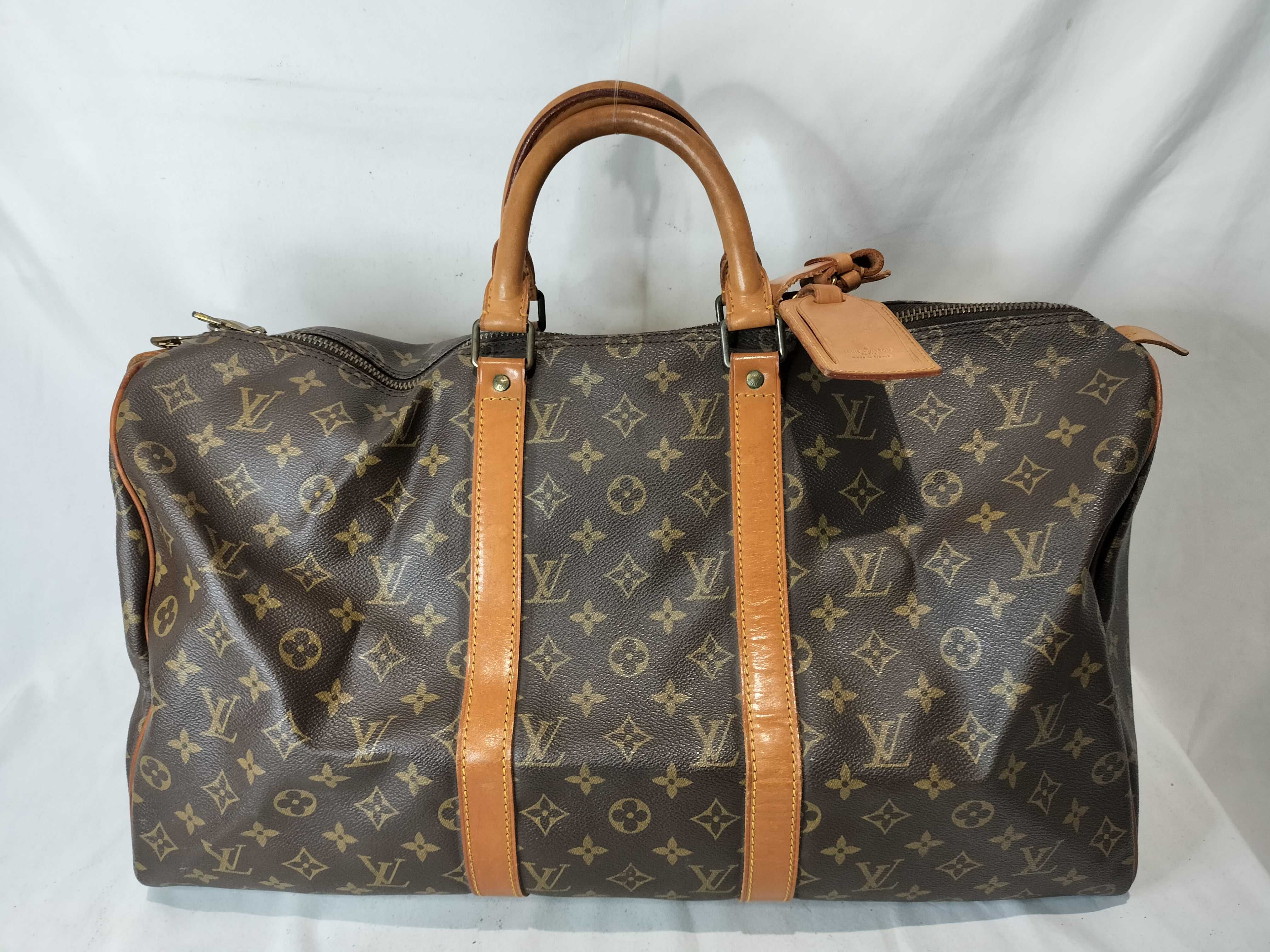 Monogram M41426 Keepall 50 Boston Bag
