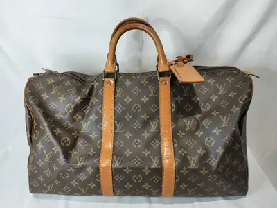 Monogram M41426 Keepall 50 Boston Bag