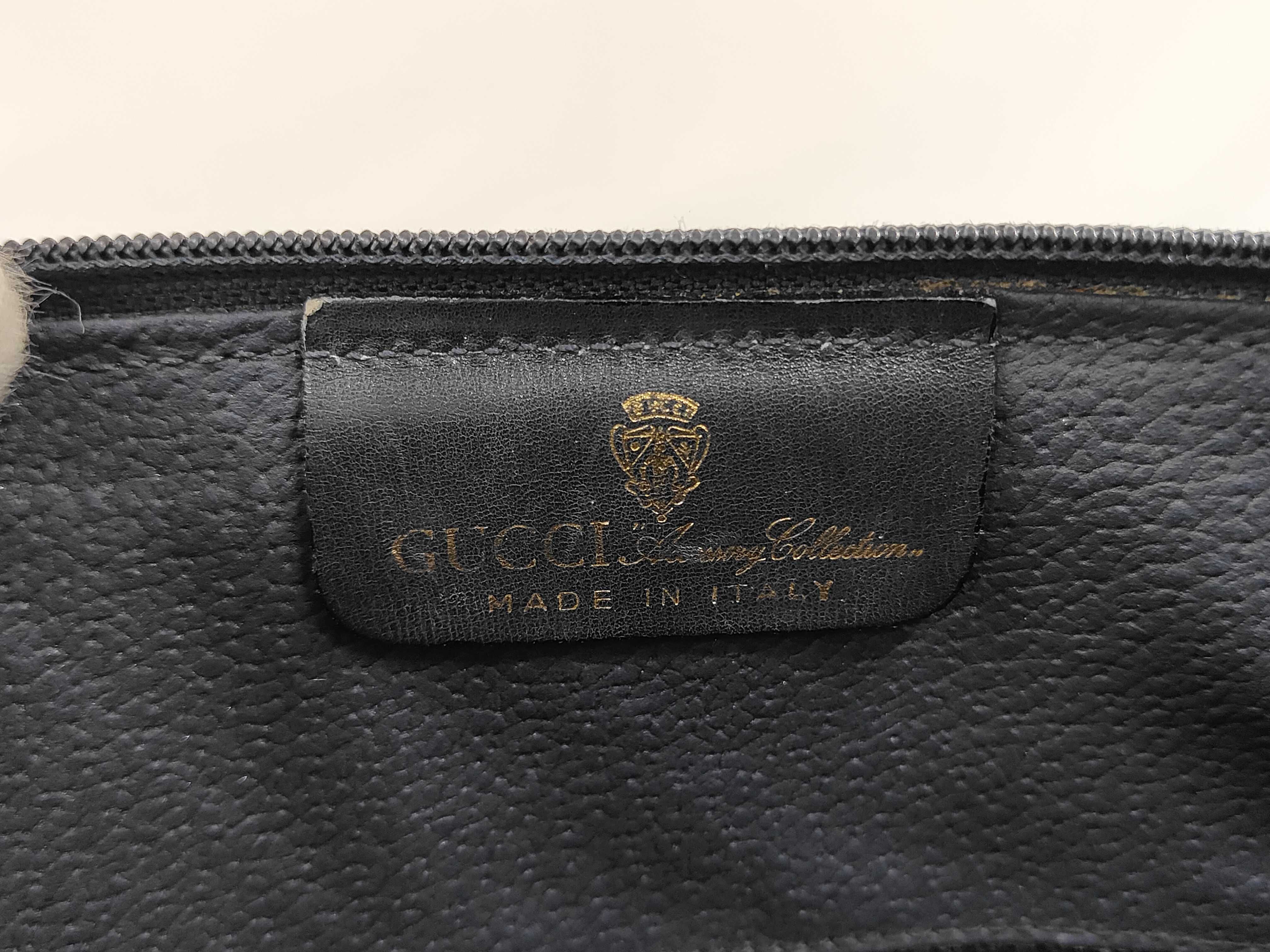 2-way handbag, GG Supreme, Sherry Line, navy. — view 8
