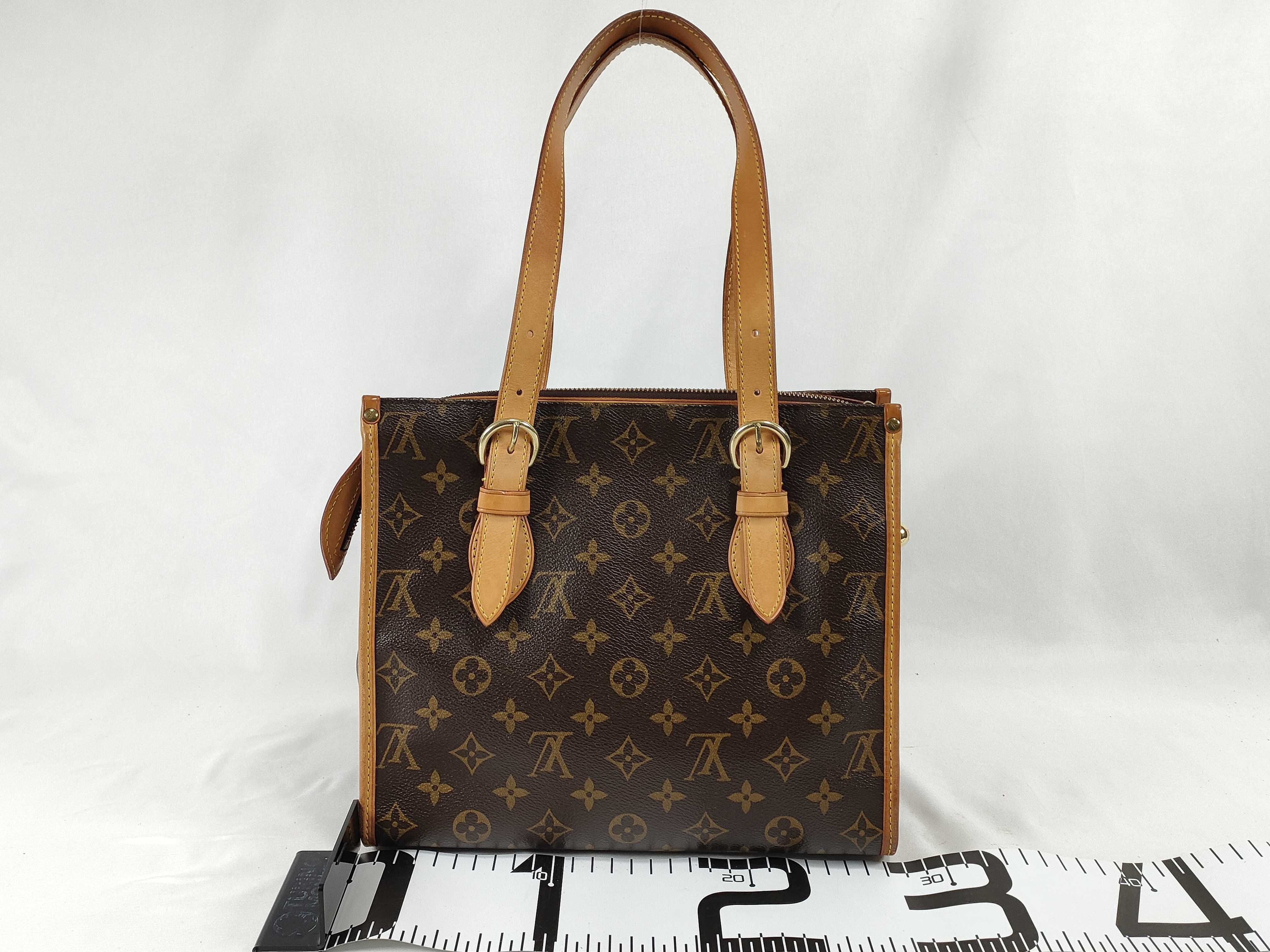 Monogram Popincourt M40007 FL1006 Brown Tote Bag — view 2