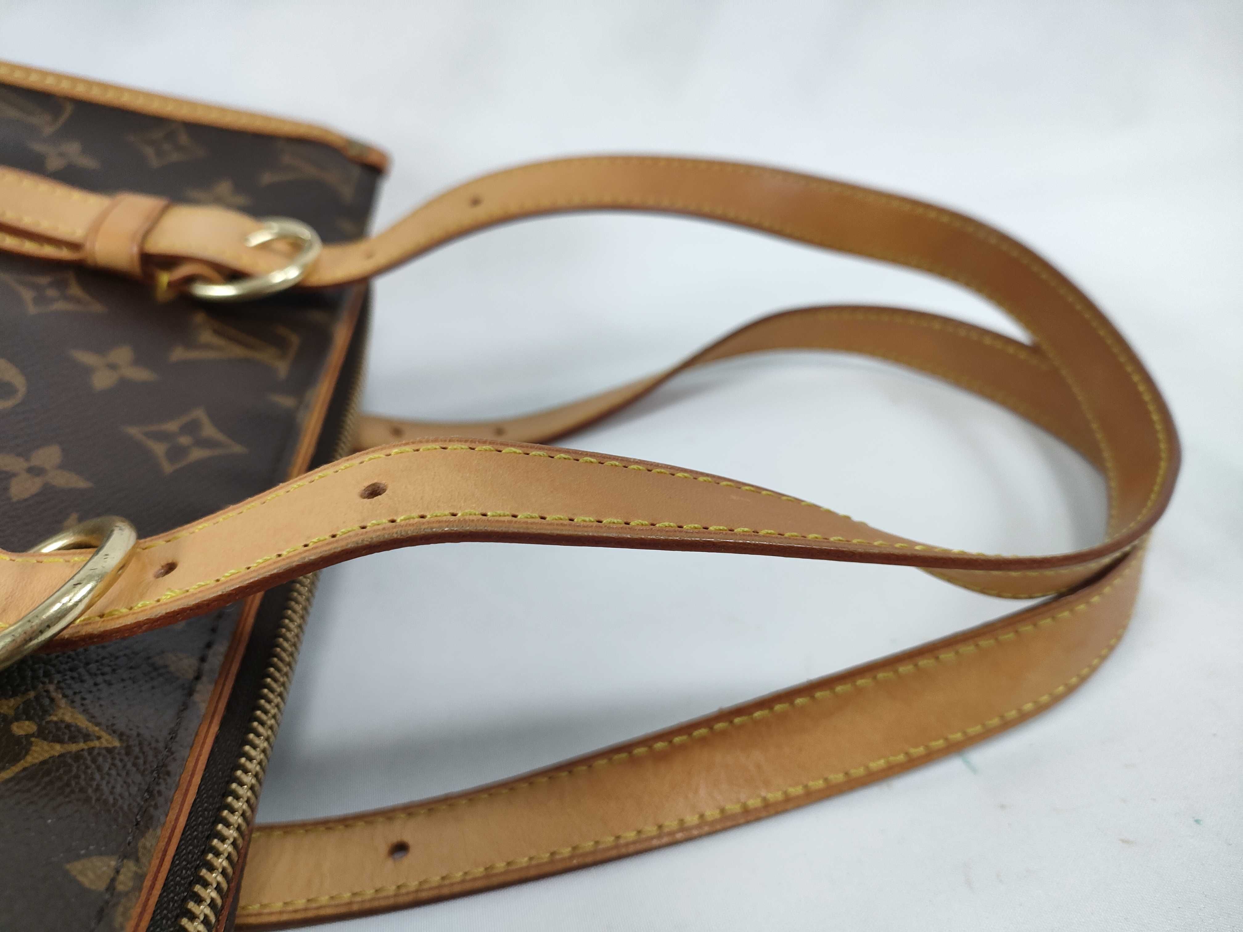 Monogram Popincourt M40007 FL1006 Brown Tote Bag — view 3