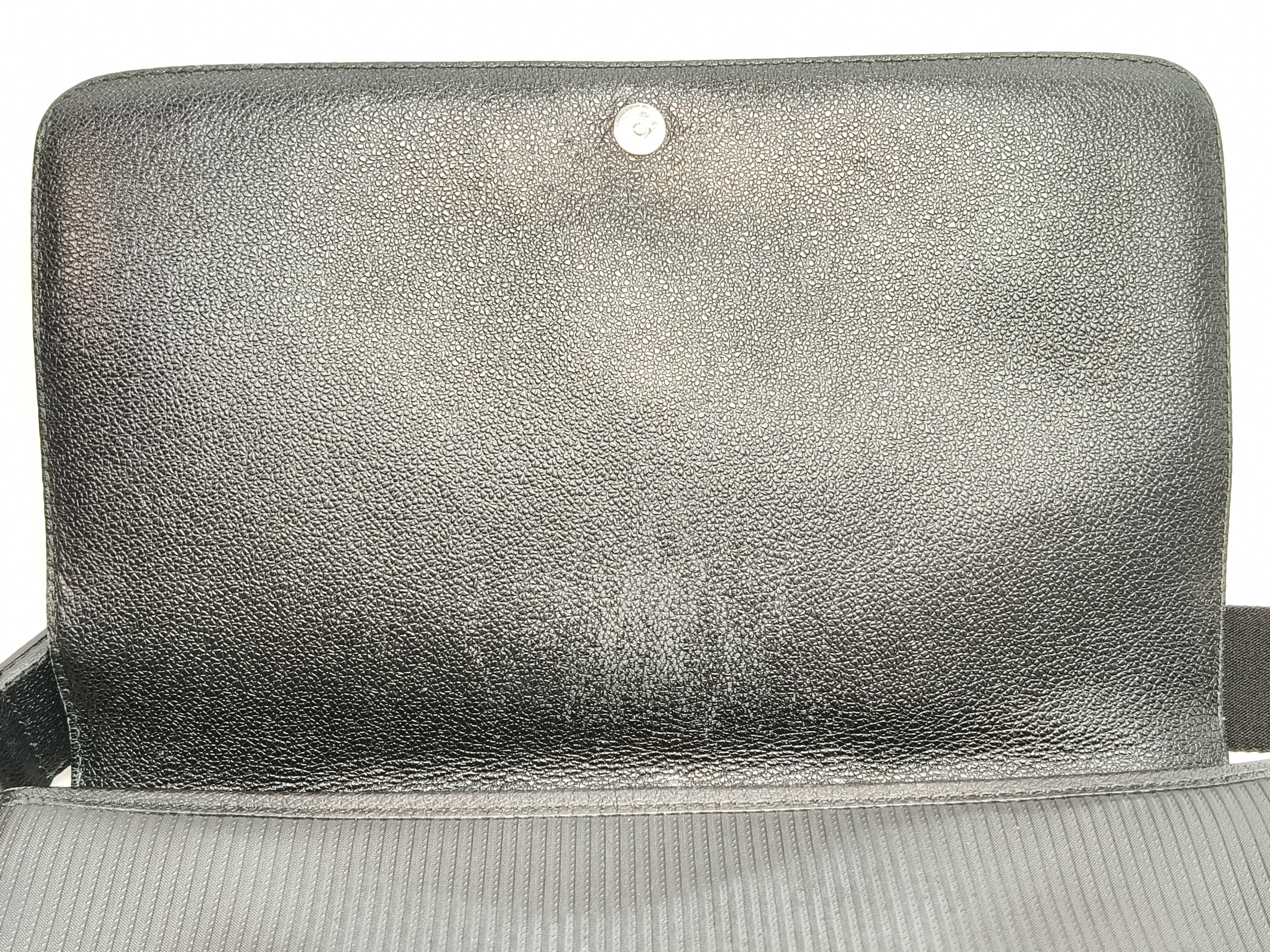 Bulgari Logo Leather Shoulder Bag — view 8