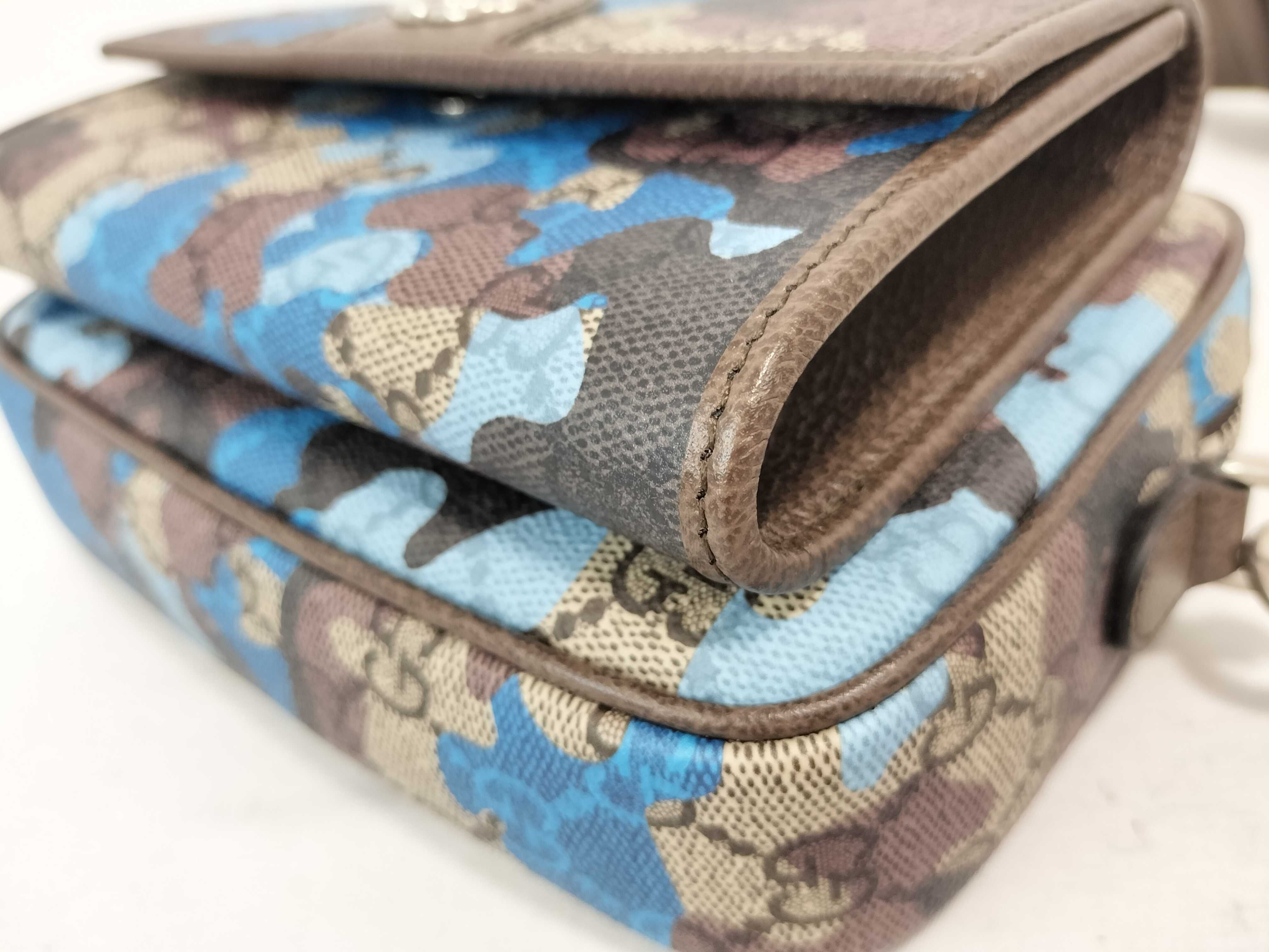 GG Supreme Camouflage Mini Shoulder Bag — view 7