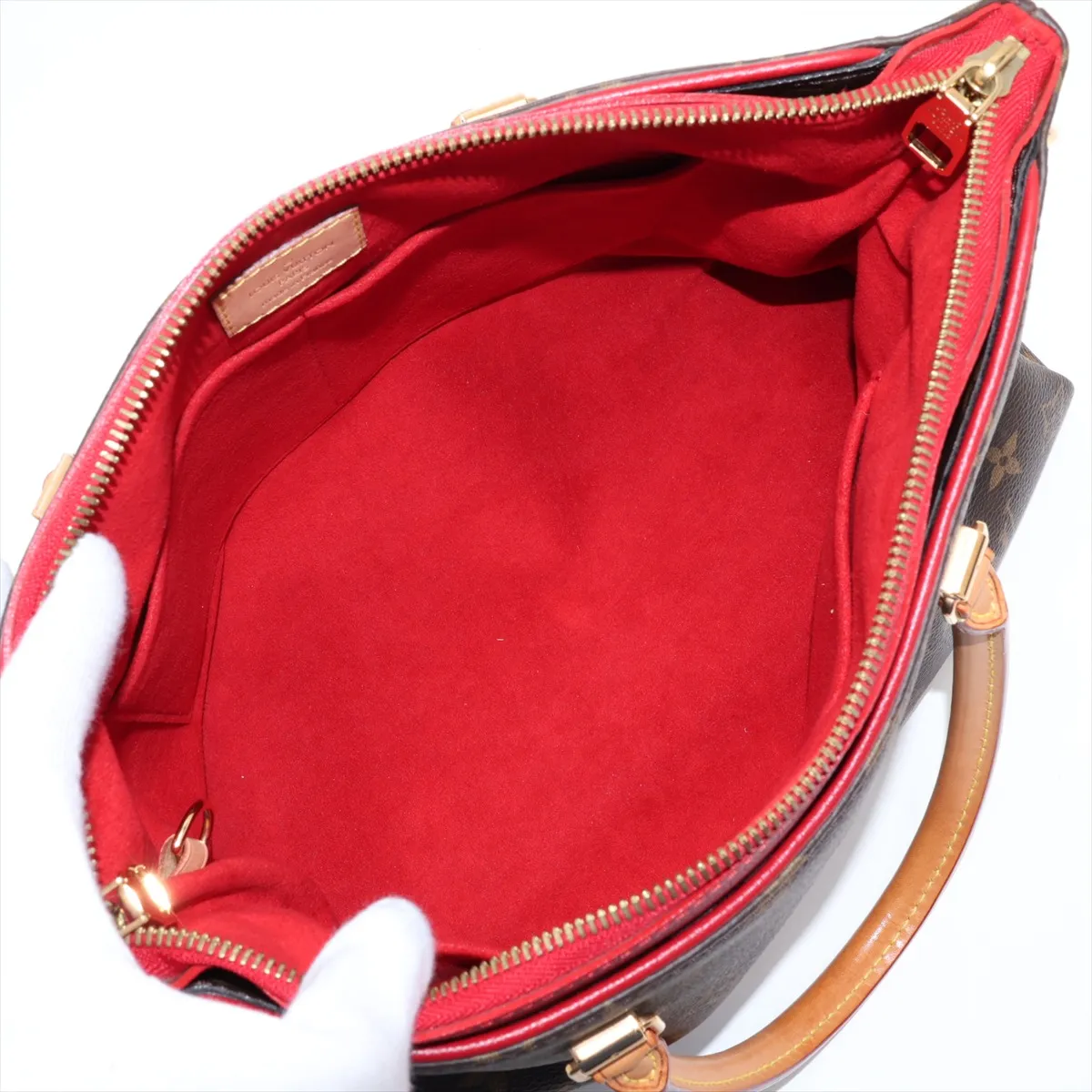 Monogram Pallas M41175, serial number unknown, brown x red. — view 8