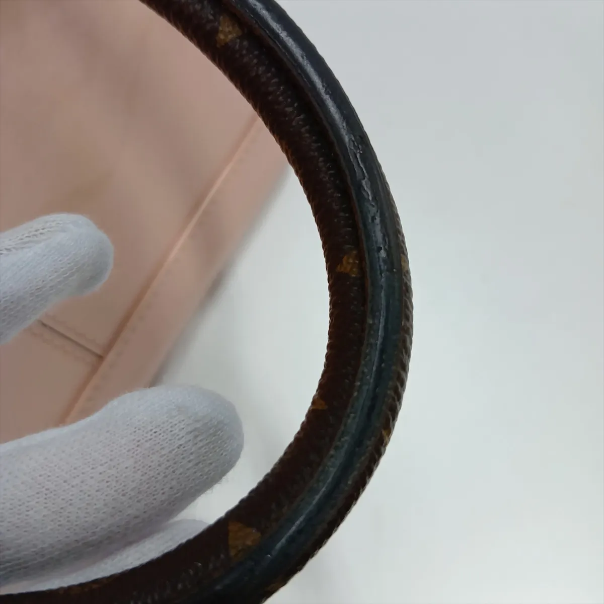Vernis x Monogram Alma BB M51925 Pink x Brown (RFID detected) — view 14