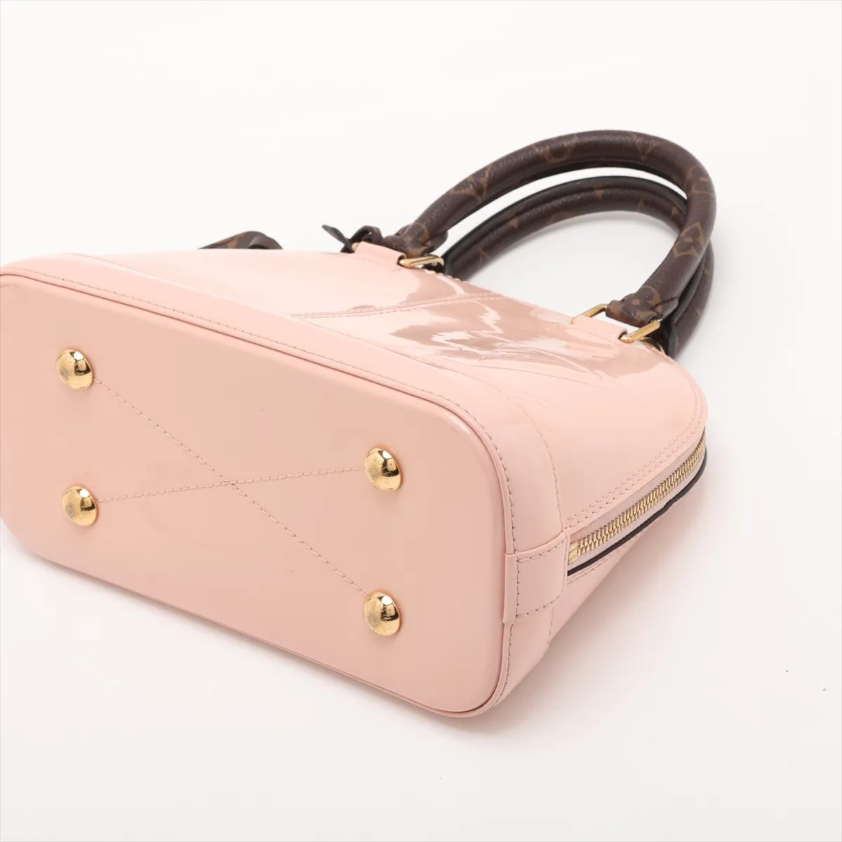 Vernis x Monogram Alma BB M51925 Pink x Brown (RFID detected) — view 3