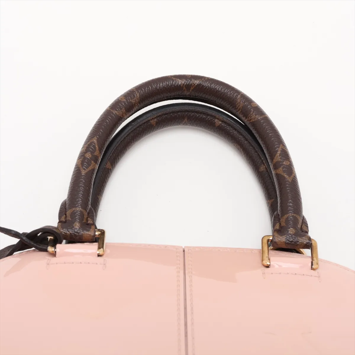 Vernis x Monogram Alma BB M51925 Pink x Brown (RFID detected) — view 6