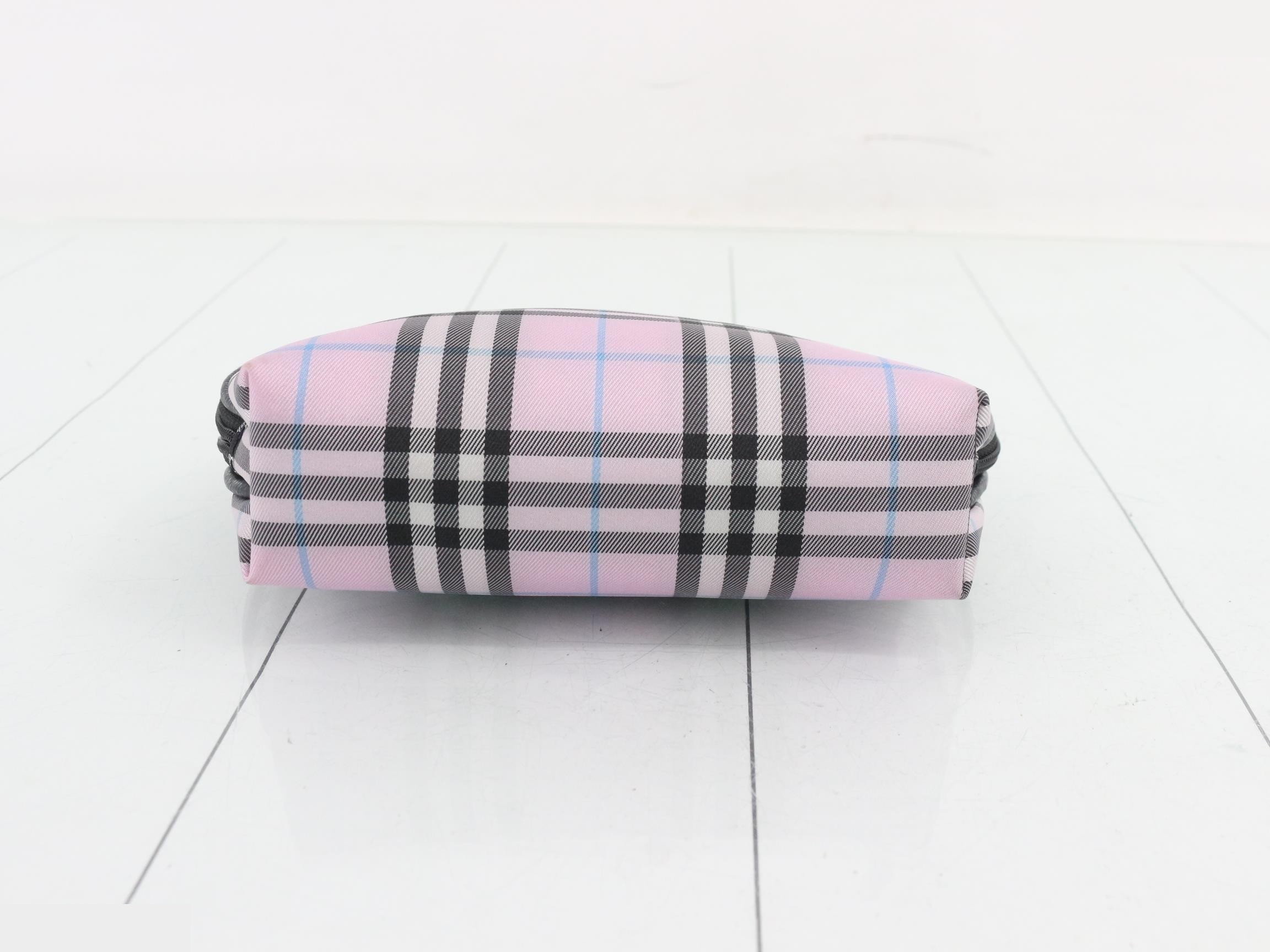 pink pouch, Nova check pattern. — view 3