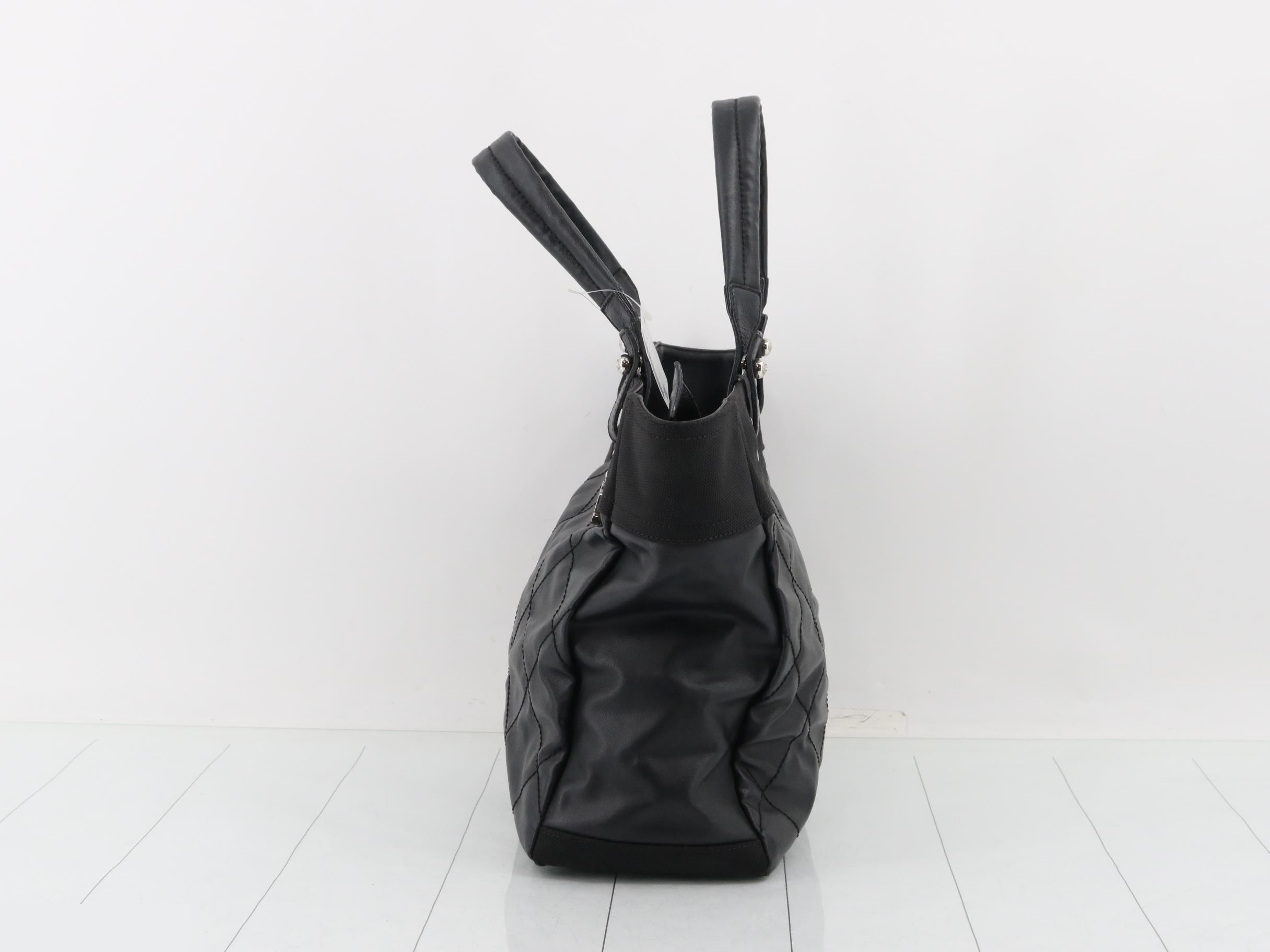 Paris Biarritz Tote Bag MM, Black, No. 16 — view 3