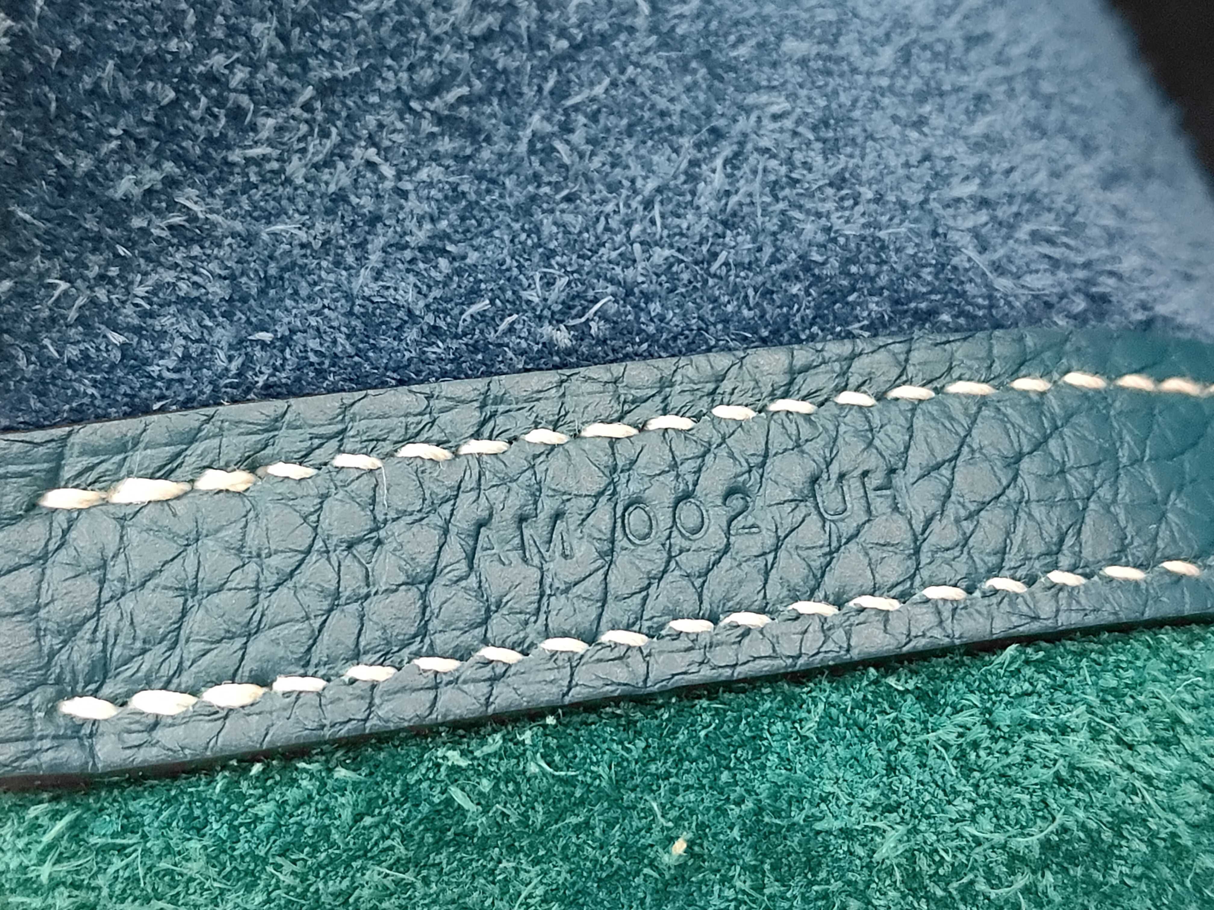 Picotin Lock PM Casaque/Blue Stamped Y Handbag — view 11