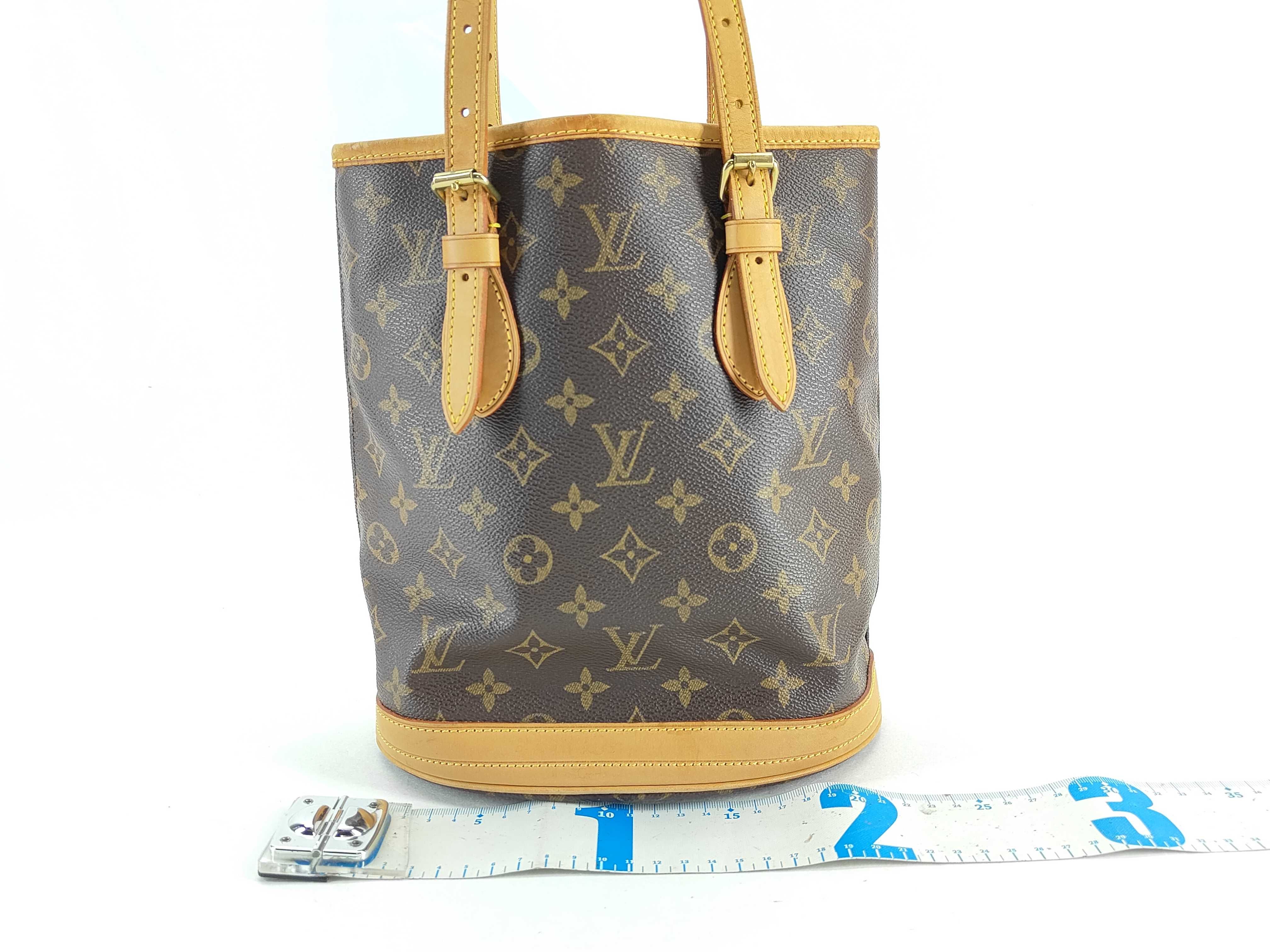 Monogram Tote Bag (Bucket PM, Petite Bucket) - No stickiness. — view 2