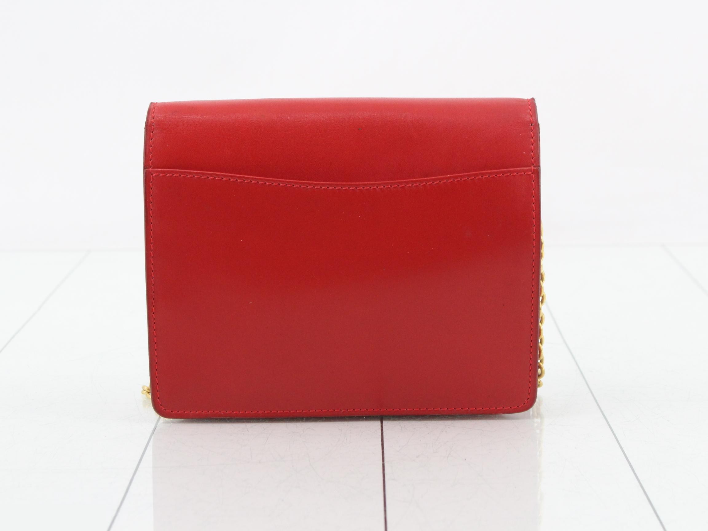Starball Leather Mini Chain Shoulder Bag — view 2