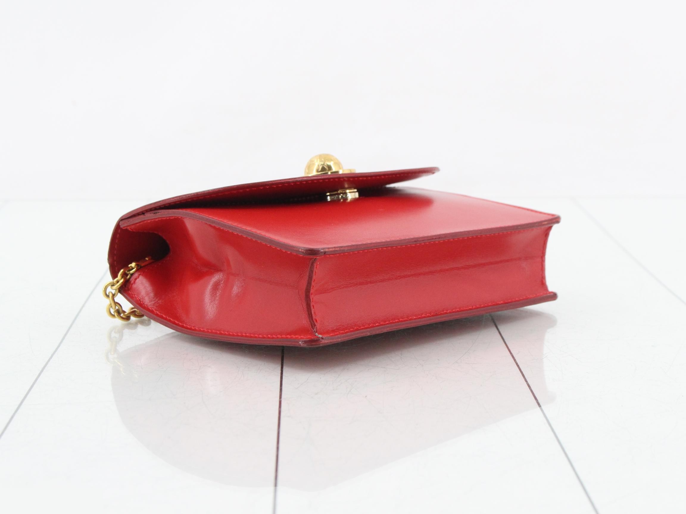 Starball Leather Mini Chain Shoulder Bag — view 5
