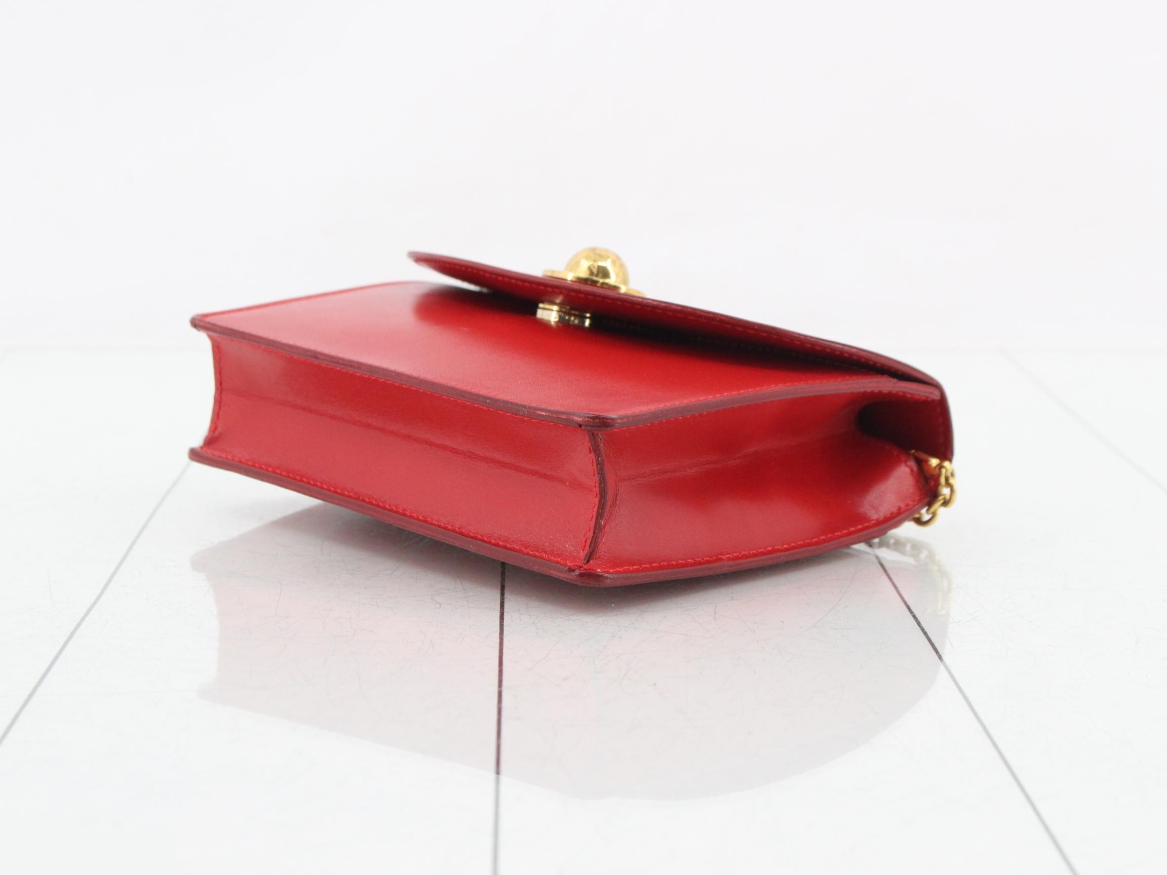 Starball Leather Mini Chain Shoulder Bag — view 6