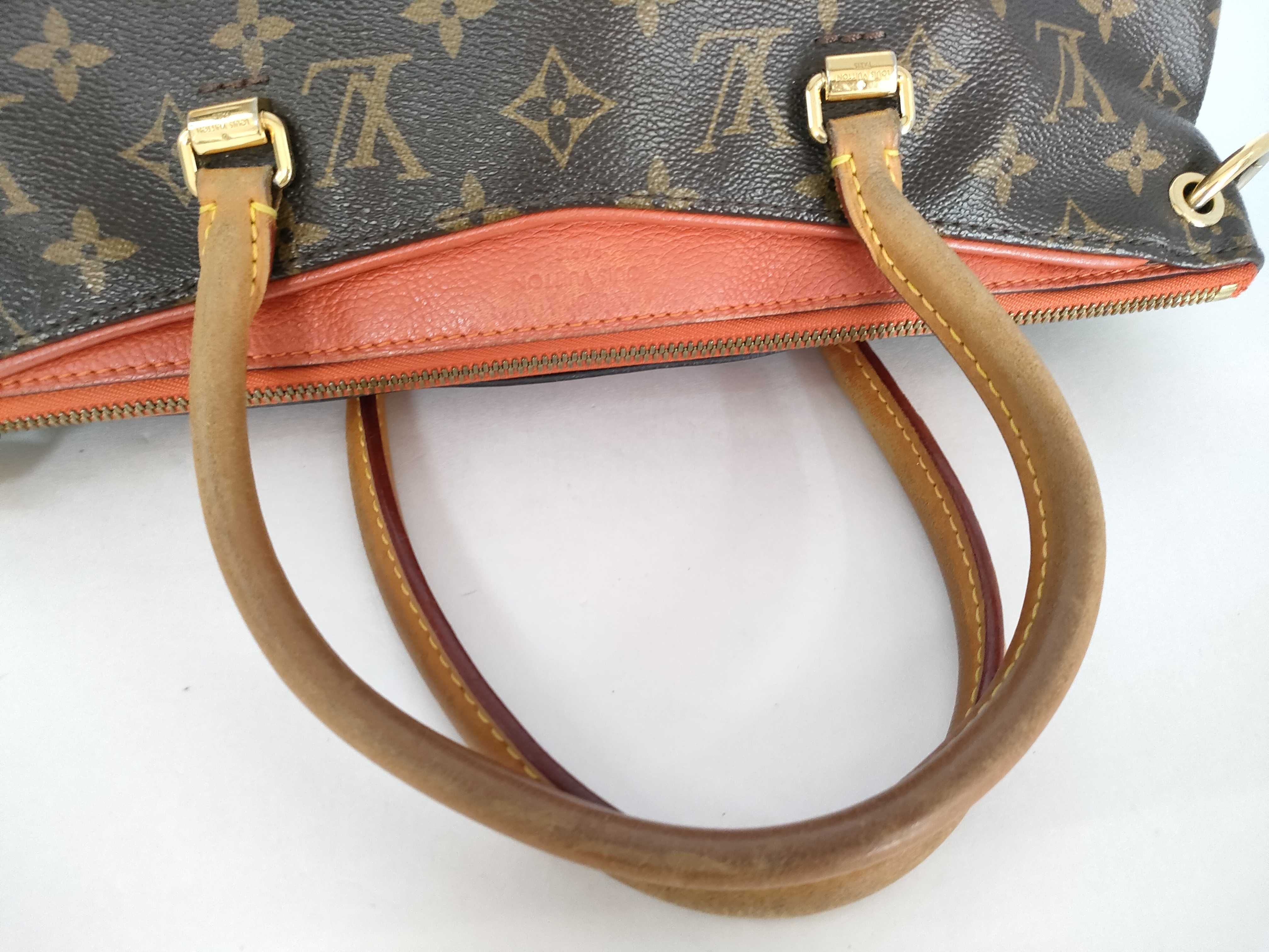Monogram Vuitton Monogram Pallas MM M41175 Handbag — view 3