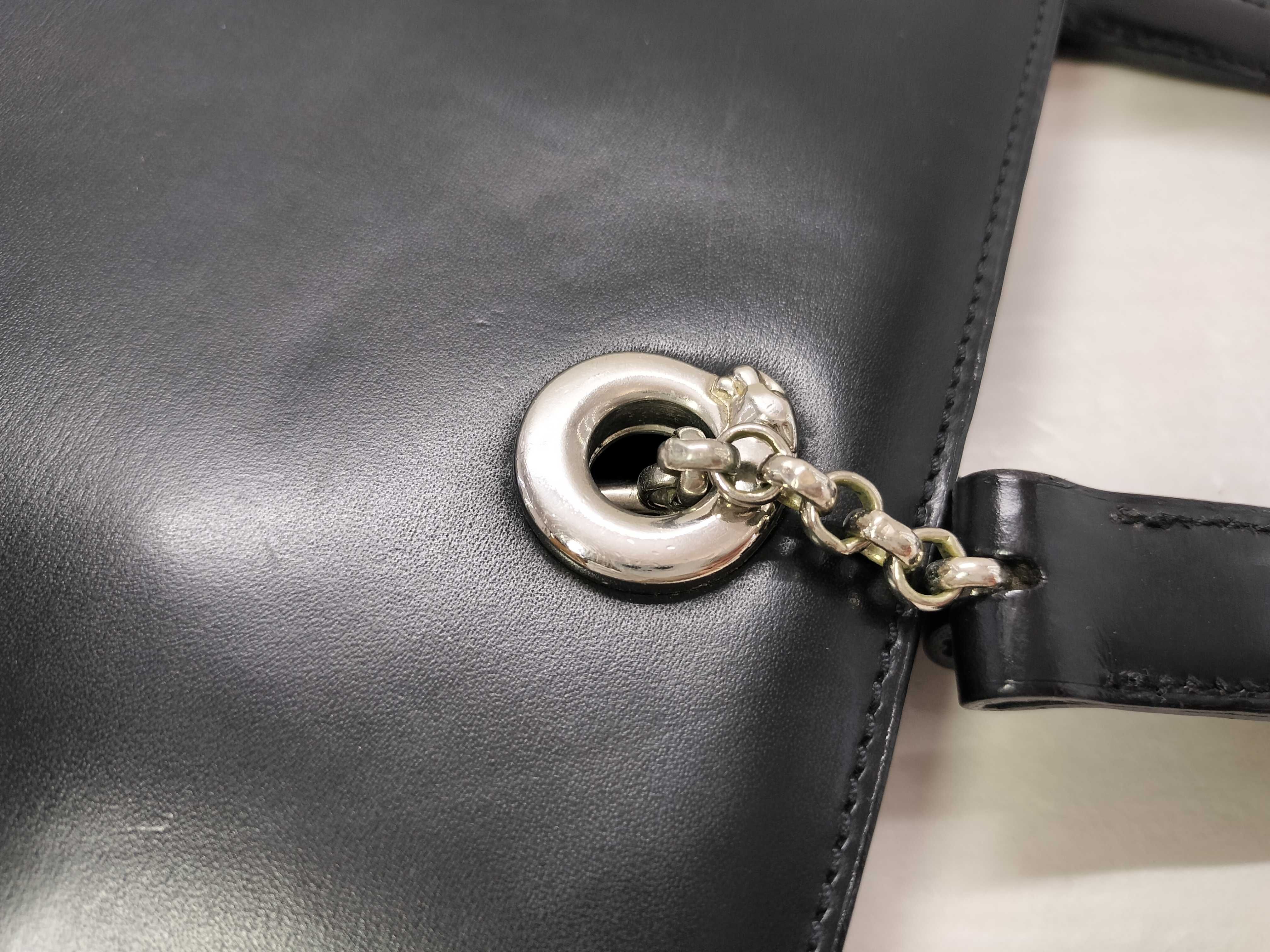 Panthère Leather Tote Bag — view 5