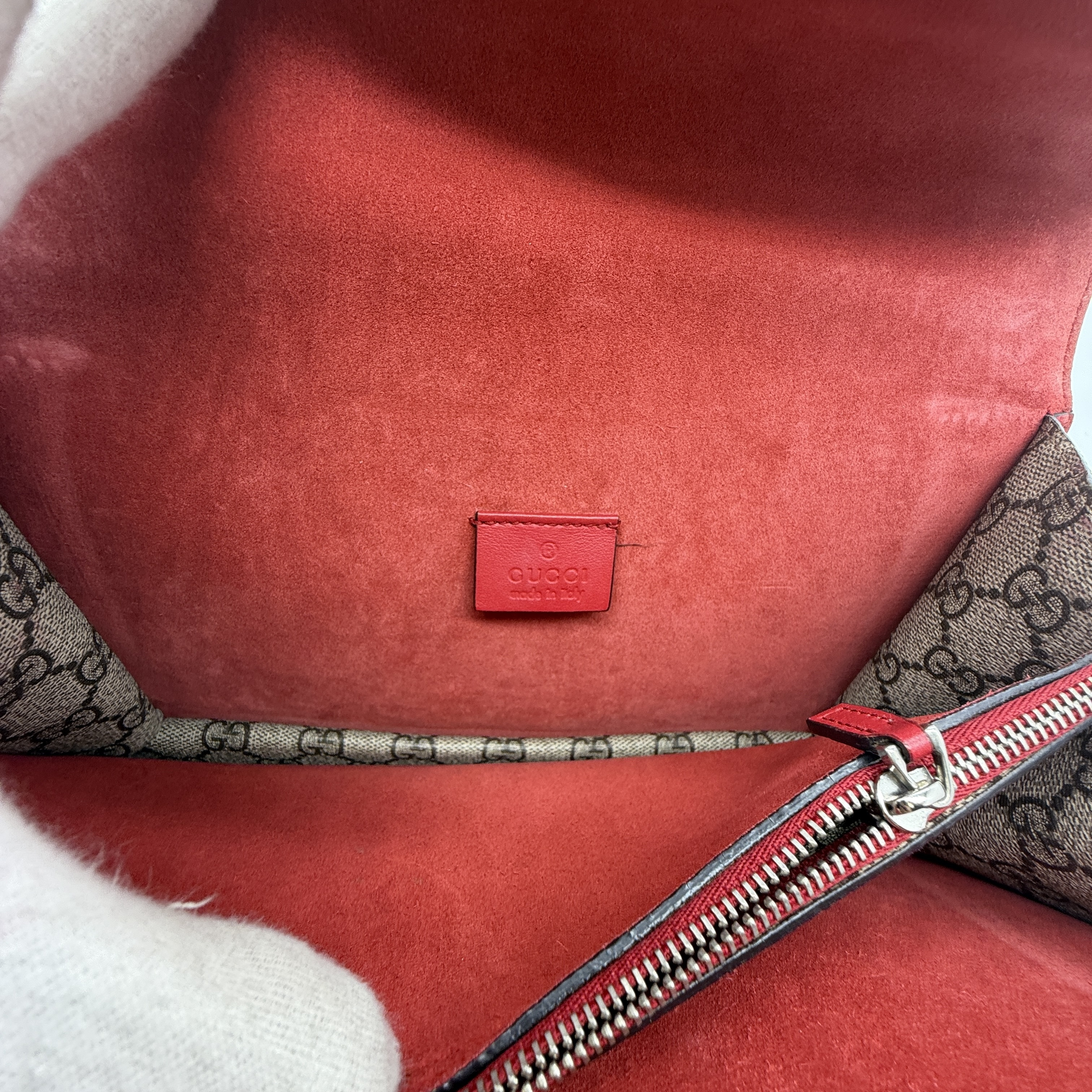GG Supreme Dionysus Chain Shoulder Bag — view 12