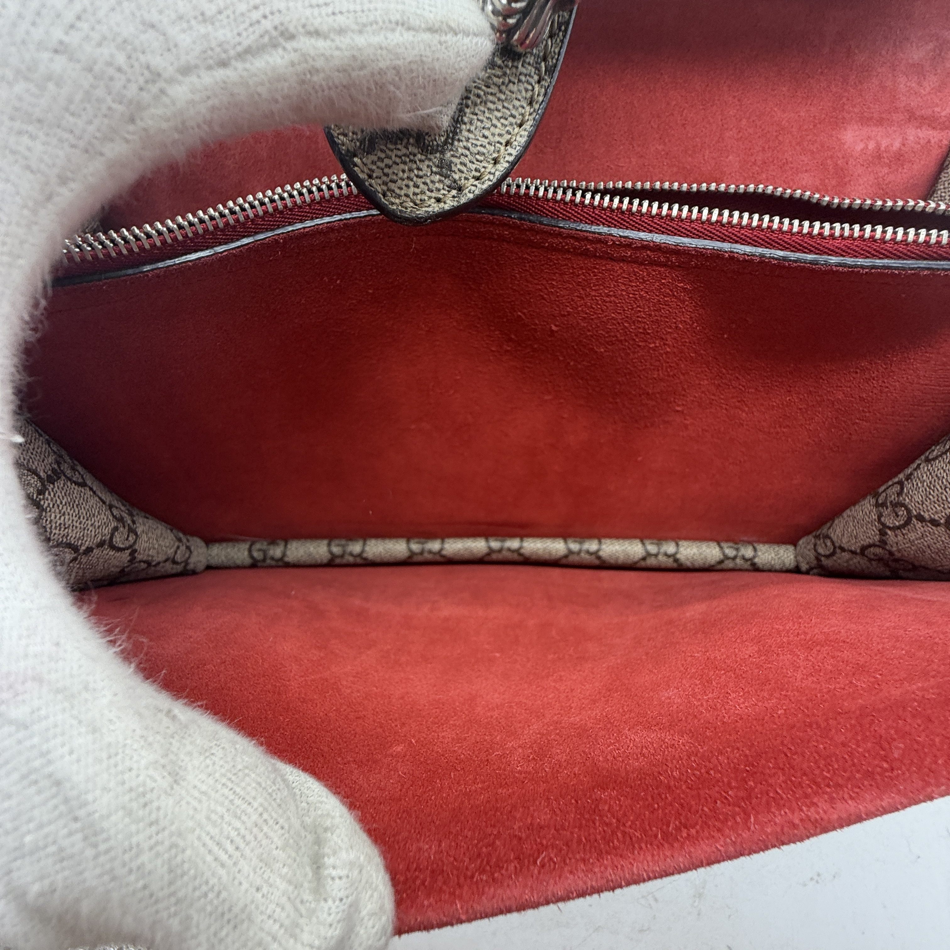 GG Supreme Dionysus Chain Shoulder Bag — view 14