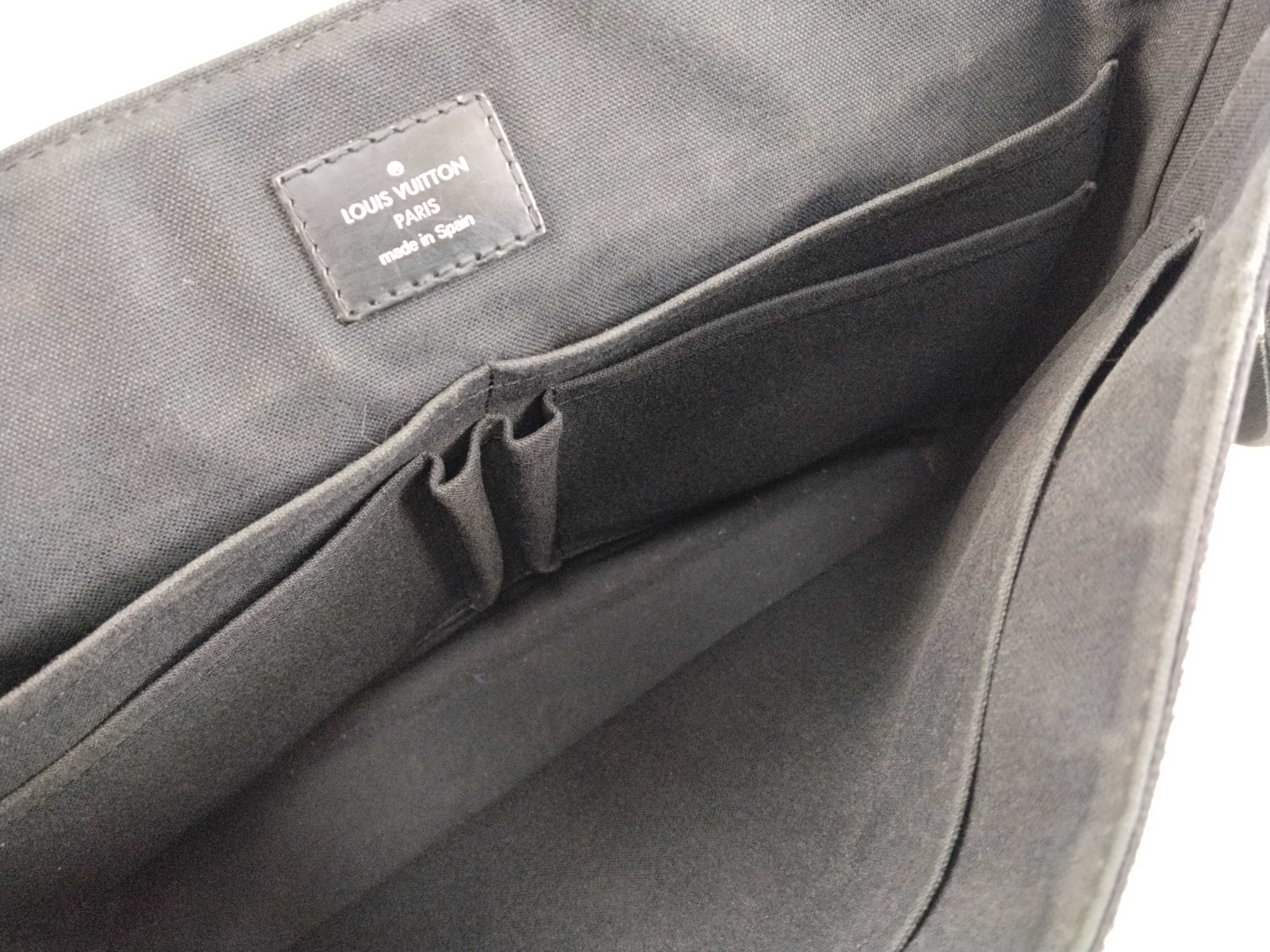 Damier Graphite District Shoulder Bag — view 13