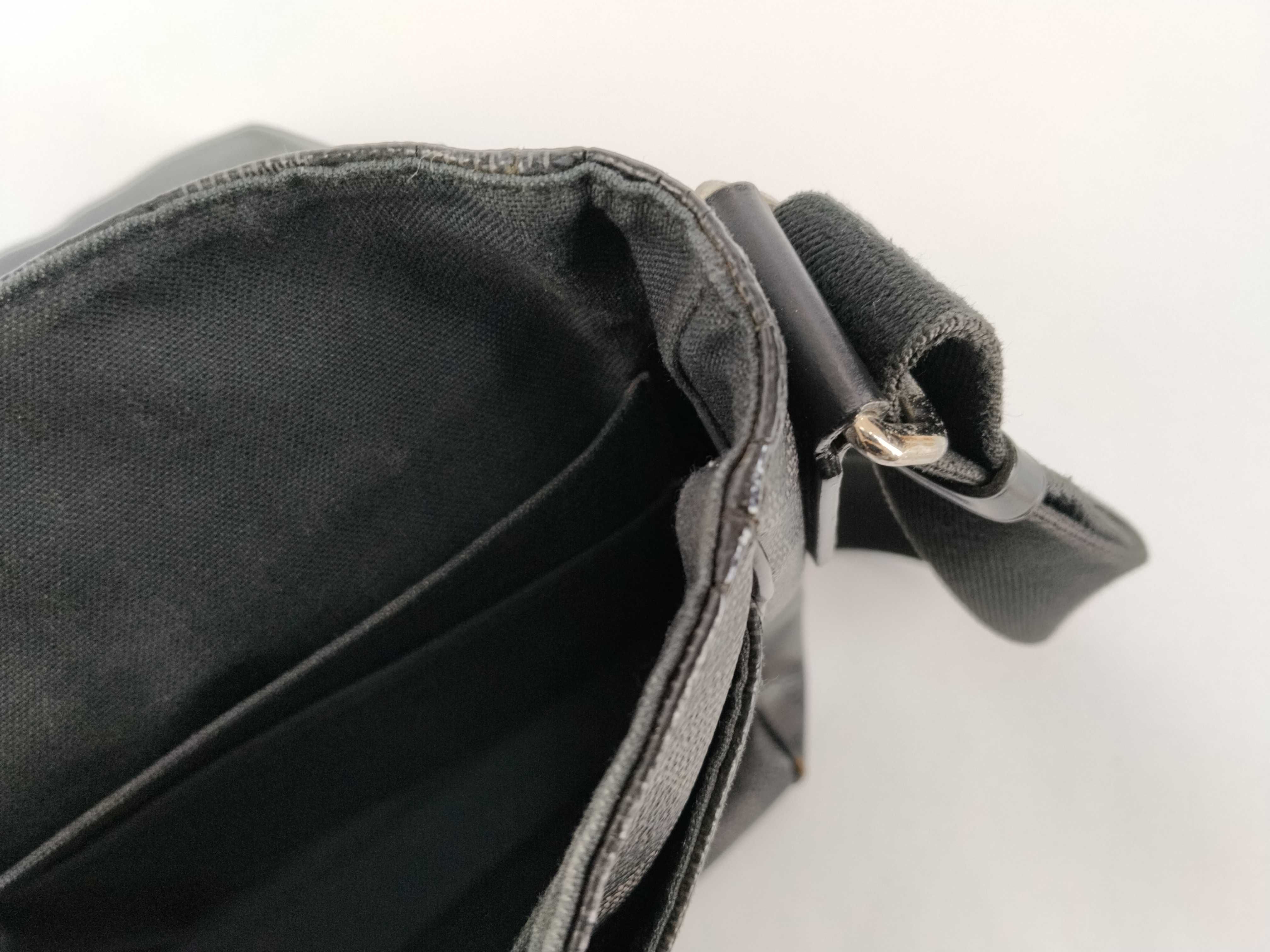Damier Graphite District Shoulder Bag — view 15