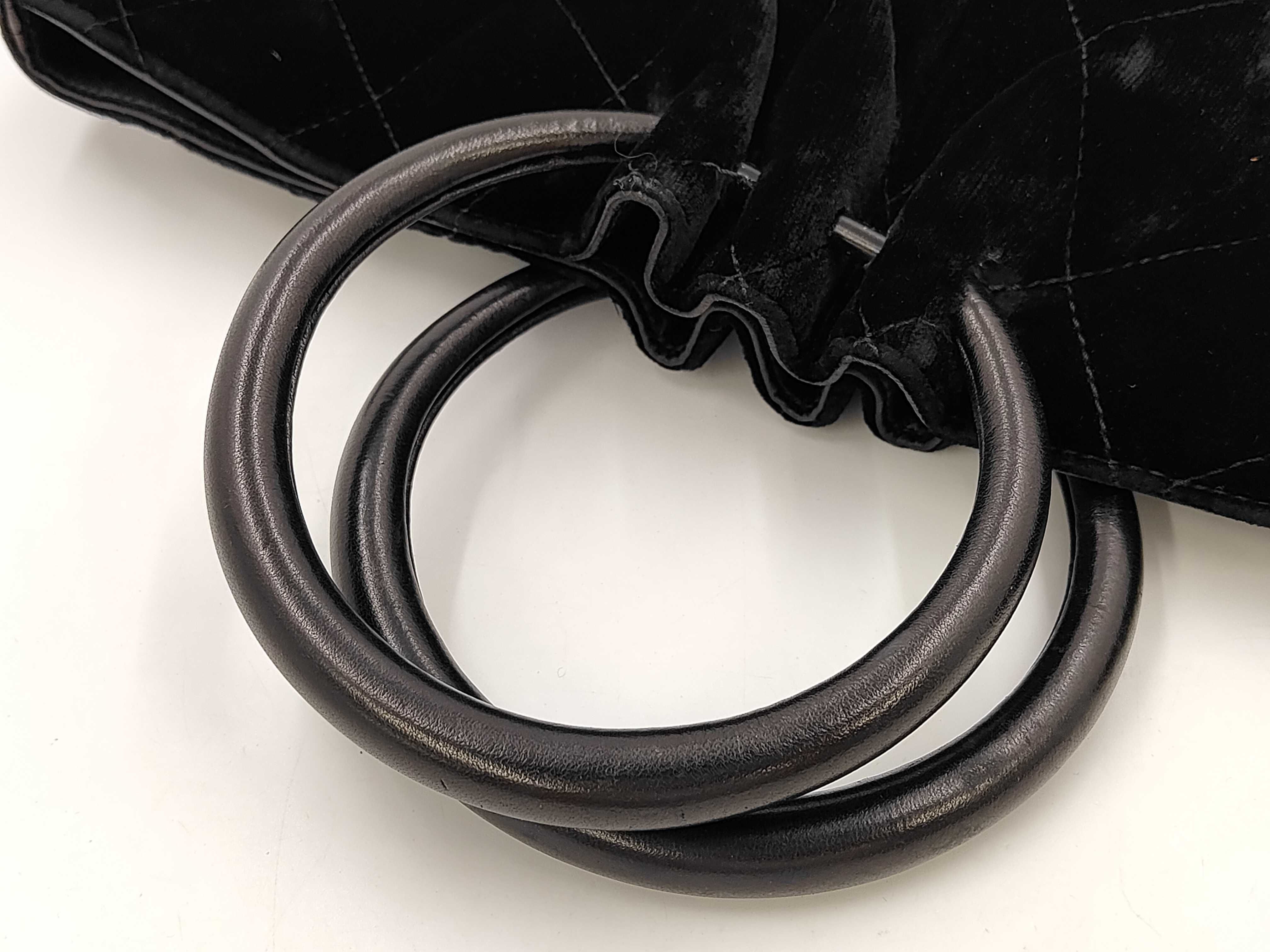 velour handbag — view 3