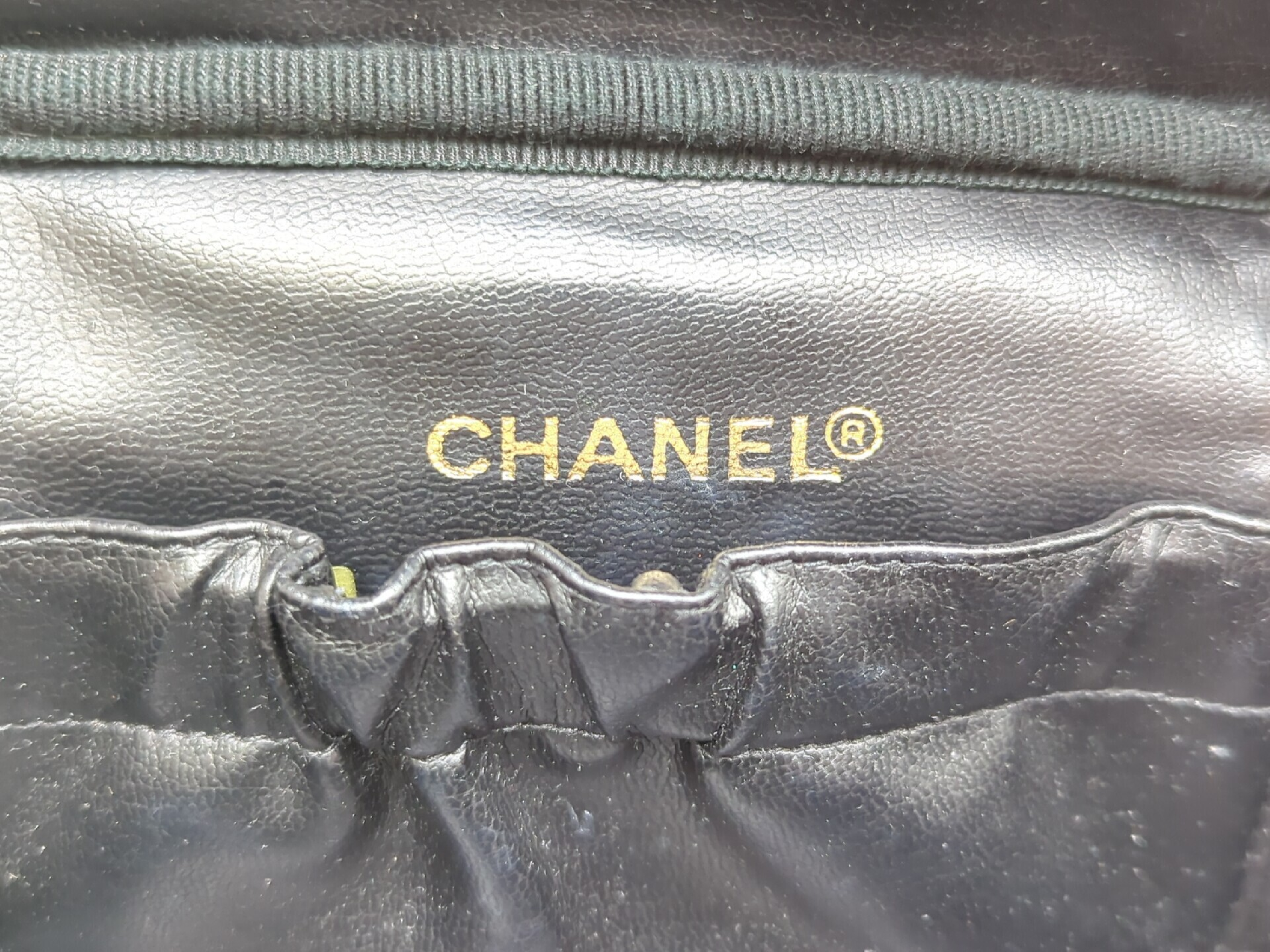 Caviar Skin Black Vanity Bag (Series 3, Horizontal) — view 11