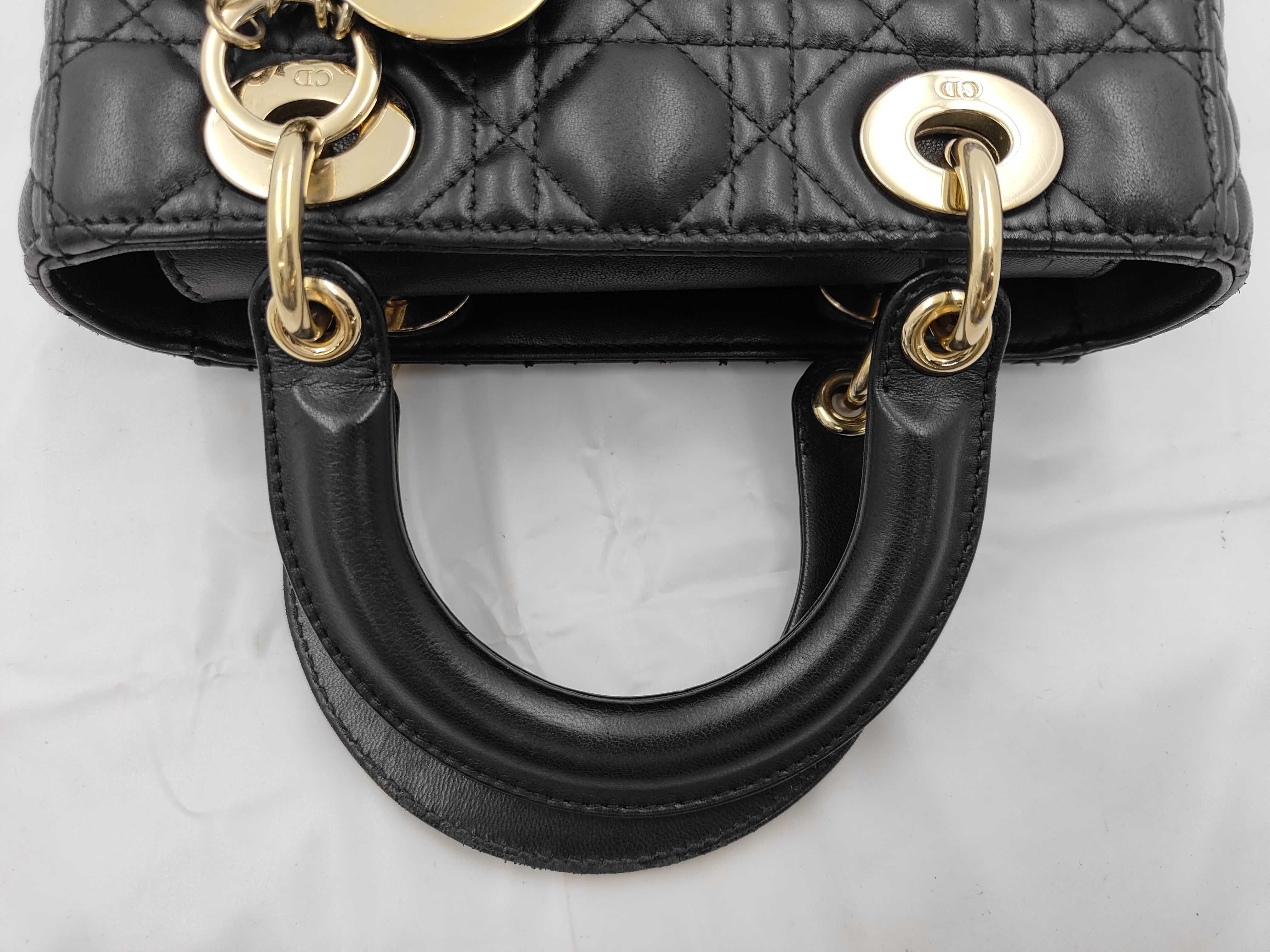 Lady Dior Cannage Small Handbag — view 3