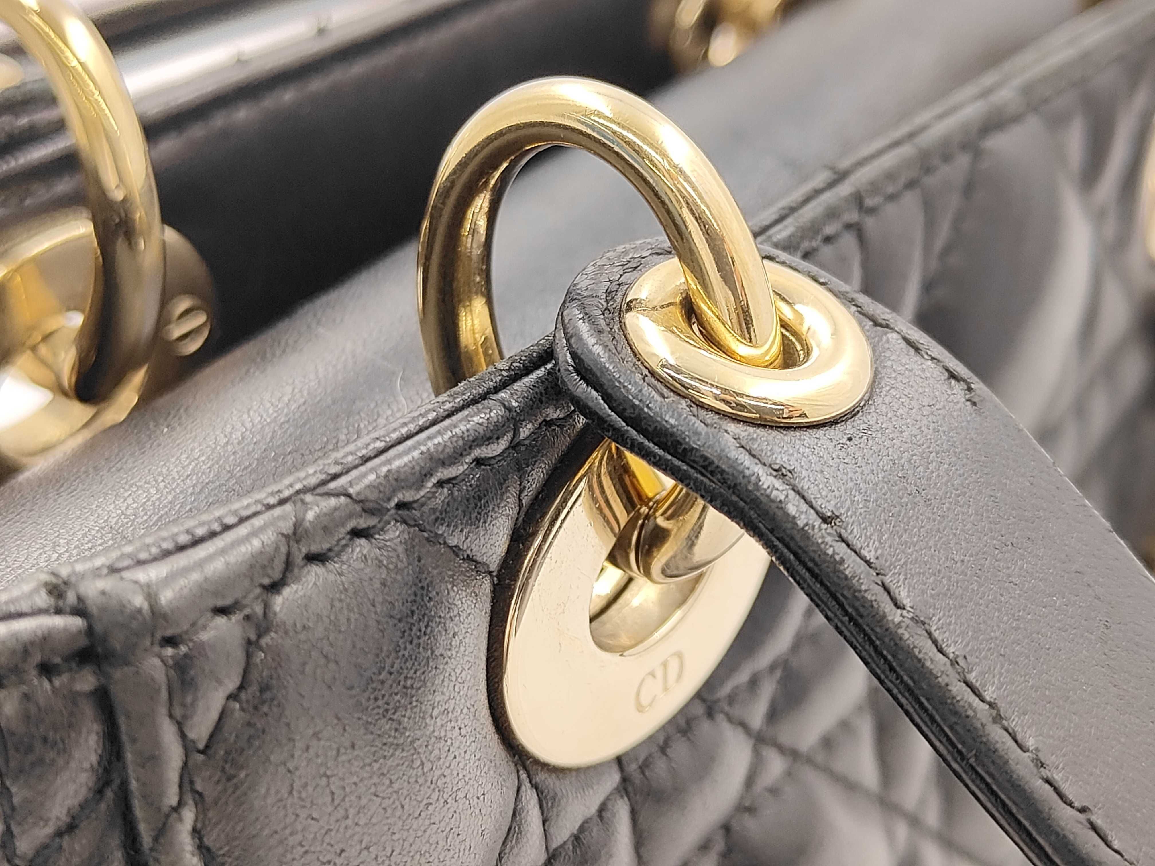 Lady Dior Cannage Small Handbag — view 5