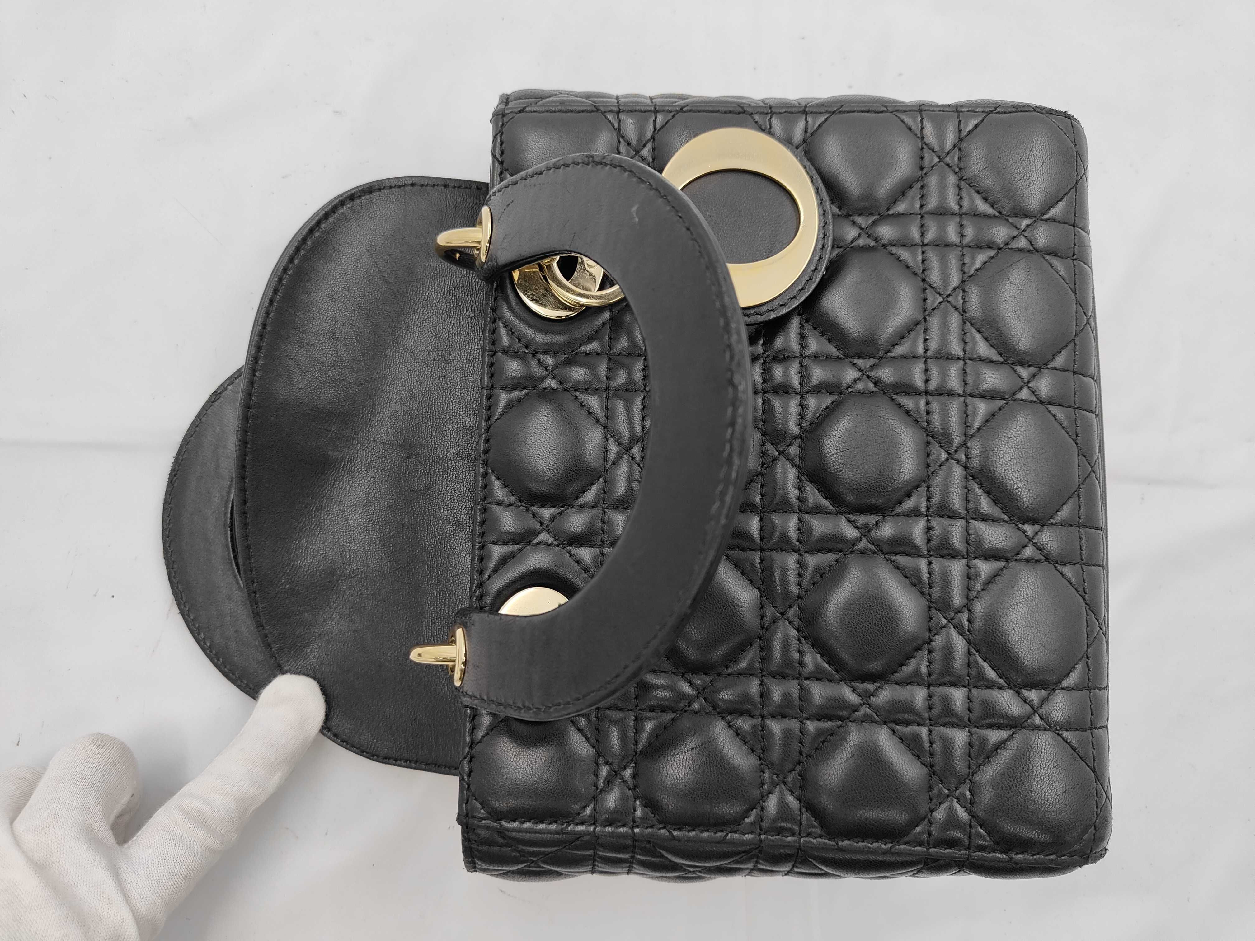 Lady Dior Cannage Small Handbag — view 8