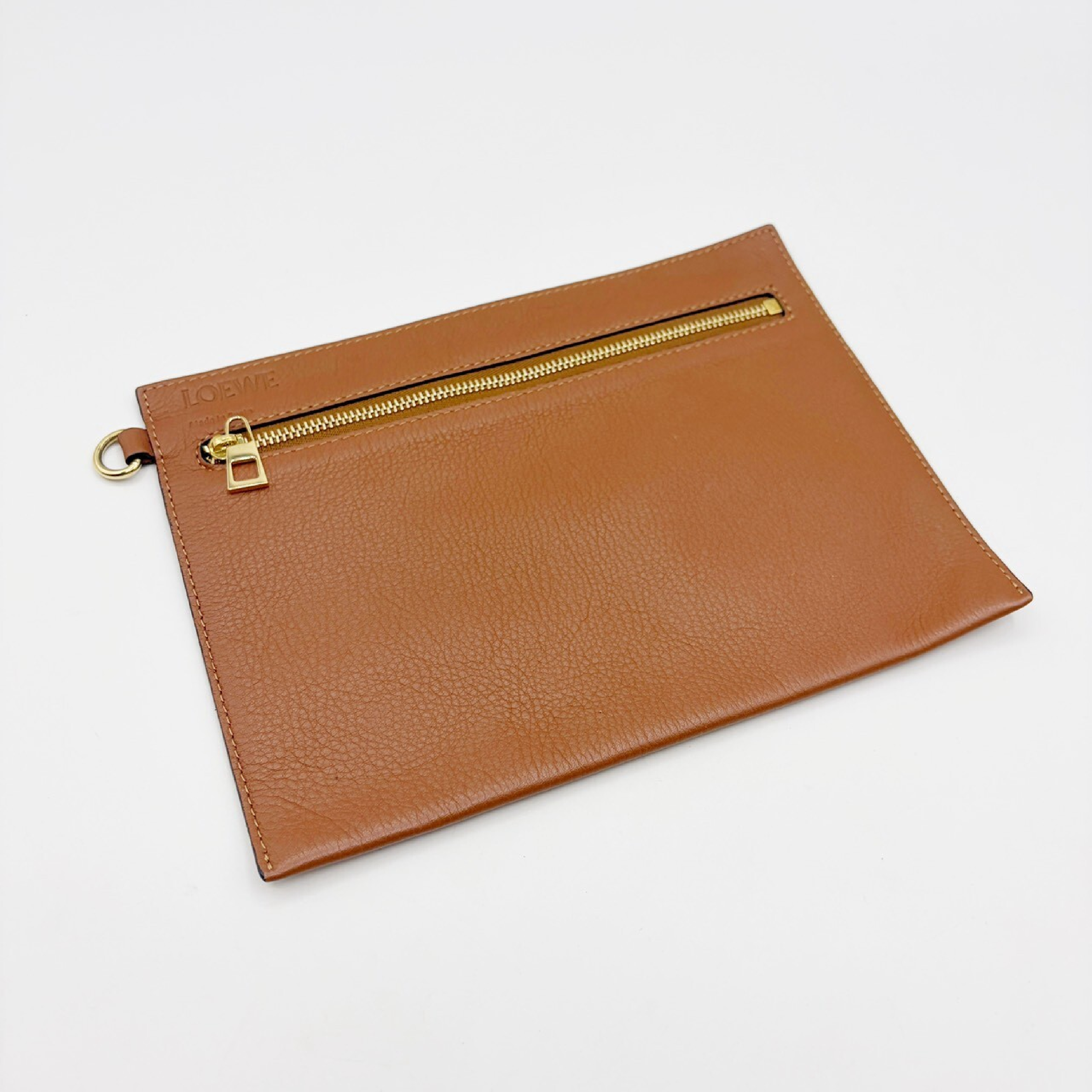 Hammock Medium Denim Leather Handbag — view 12
