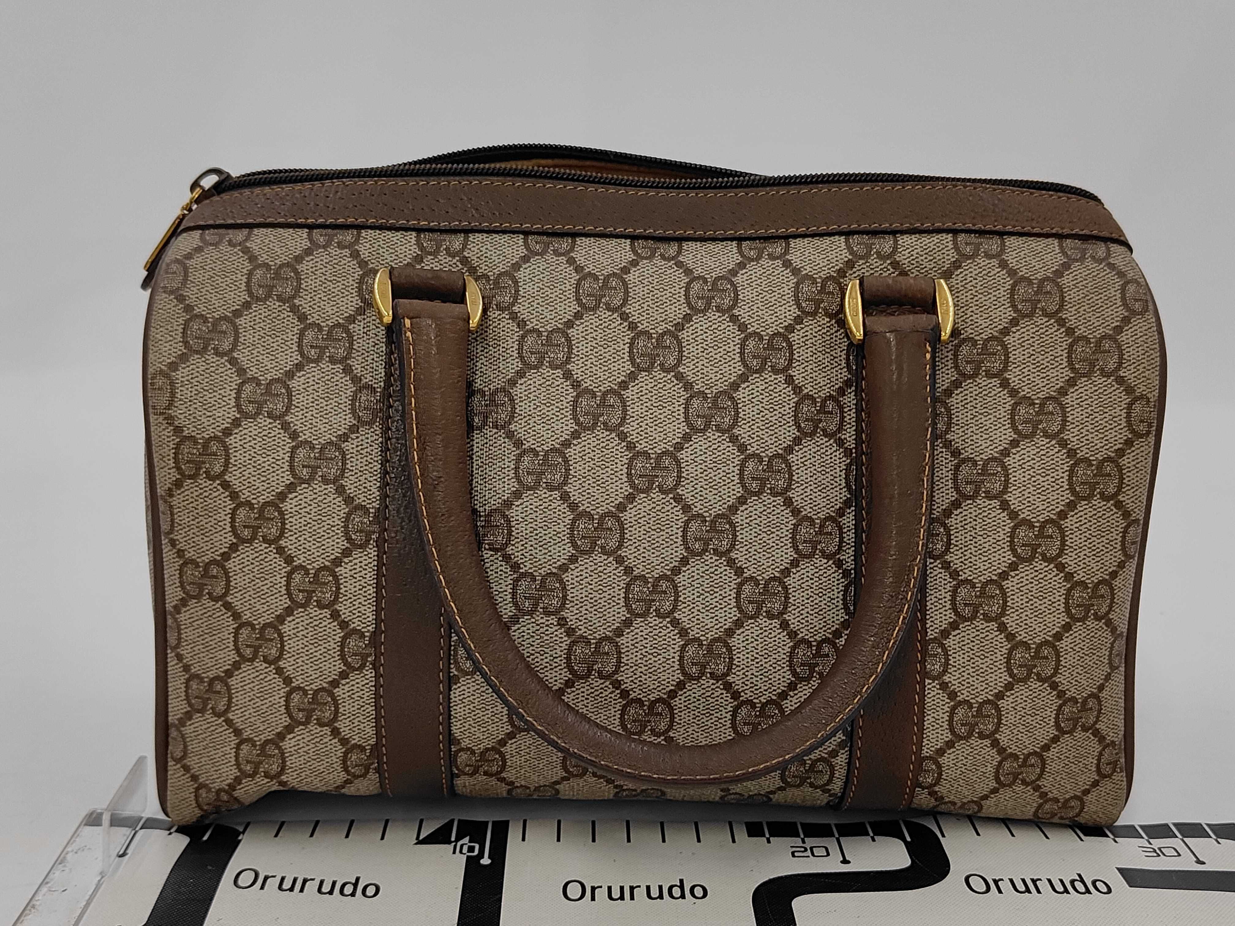 GG Supreme Sherry Mini Boston Bag 40.02.006 Beige/Brown W28cm Handbag — view 2