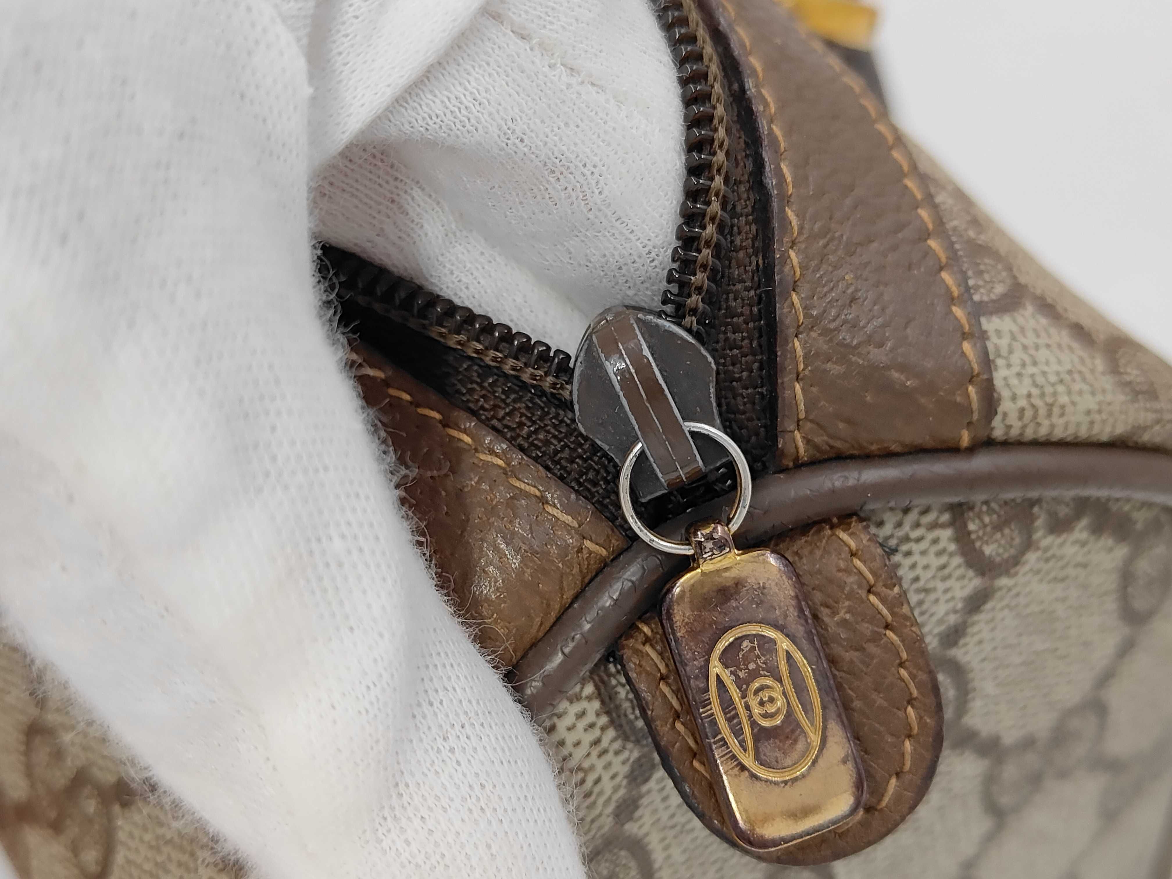GG Supreme Sherry Mini Boston Bag 40.02.006 Beige/Brown W28cm Handbag — view 11