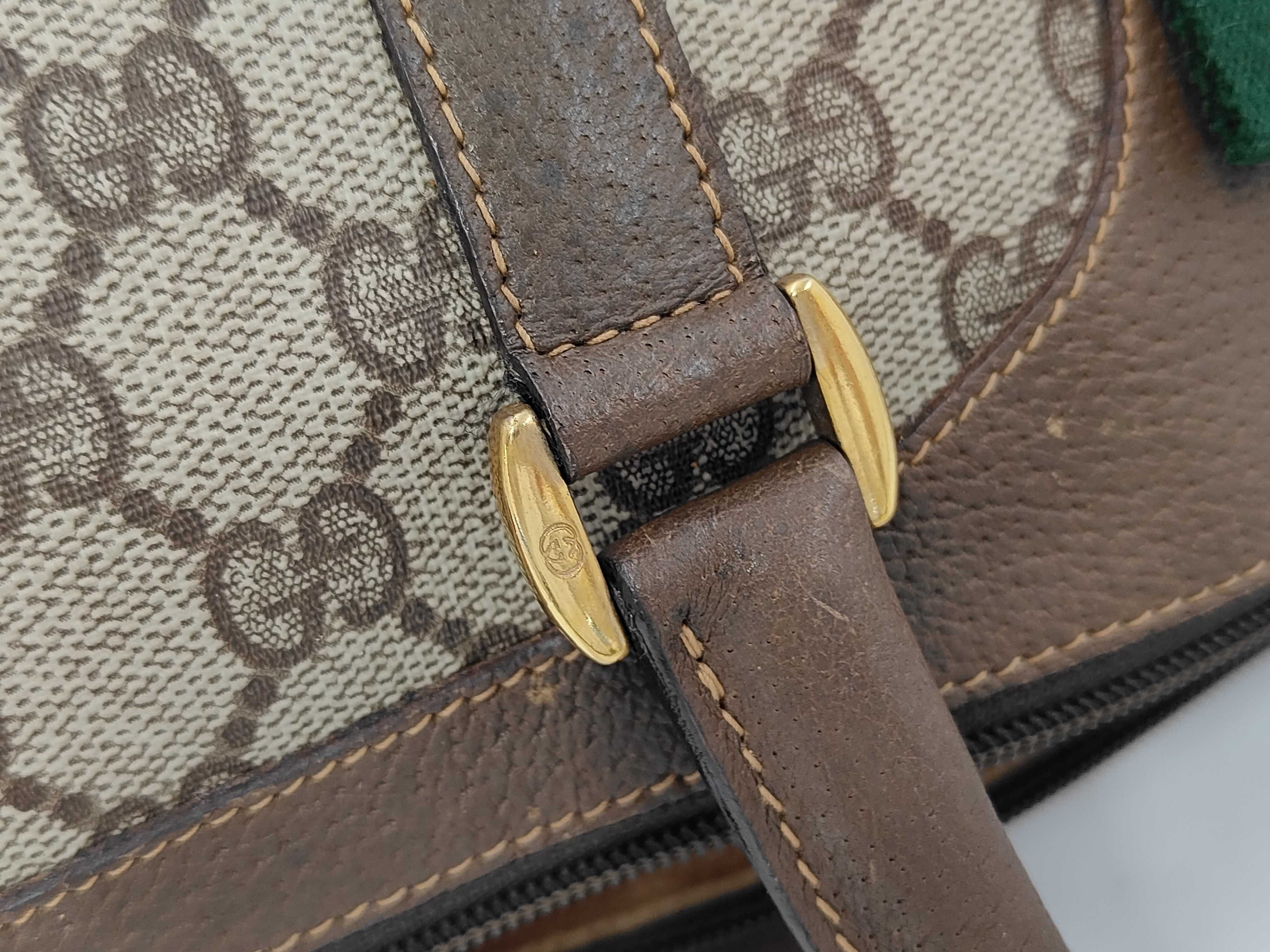 GG Supreme Sherry Mini Boston Bag 40.02.006 Beige/Brown W28cm Handbag — view 7