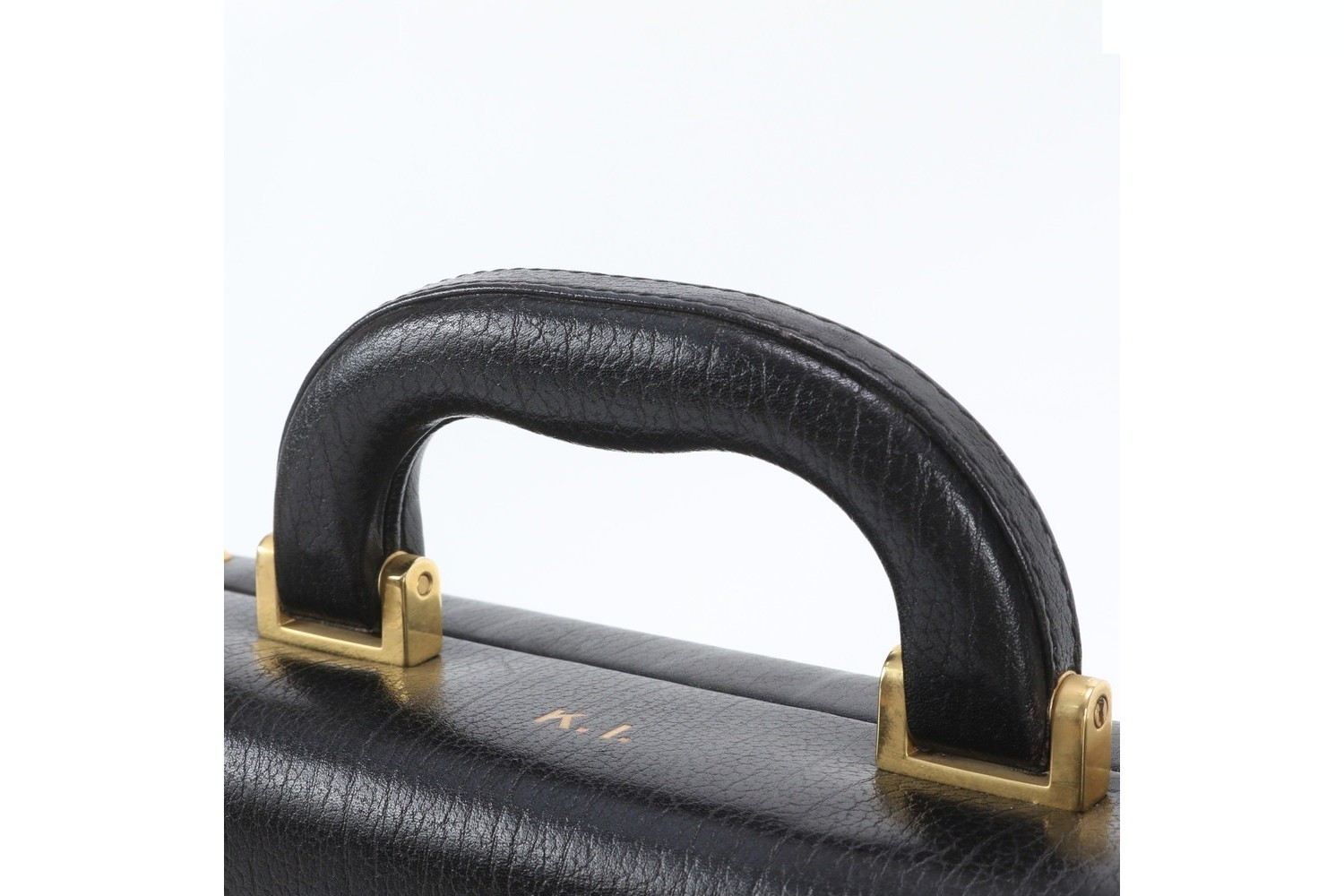 Leather trunk, hard case, Boston bag, suitcase — view 2