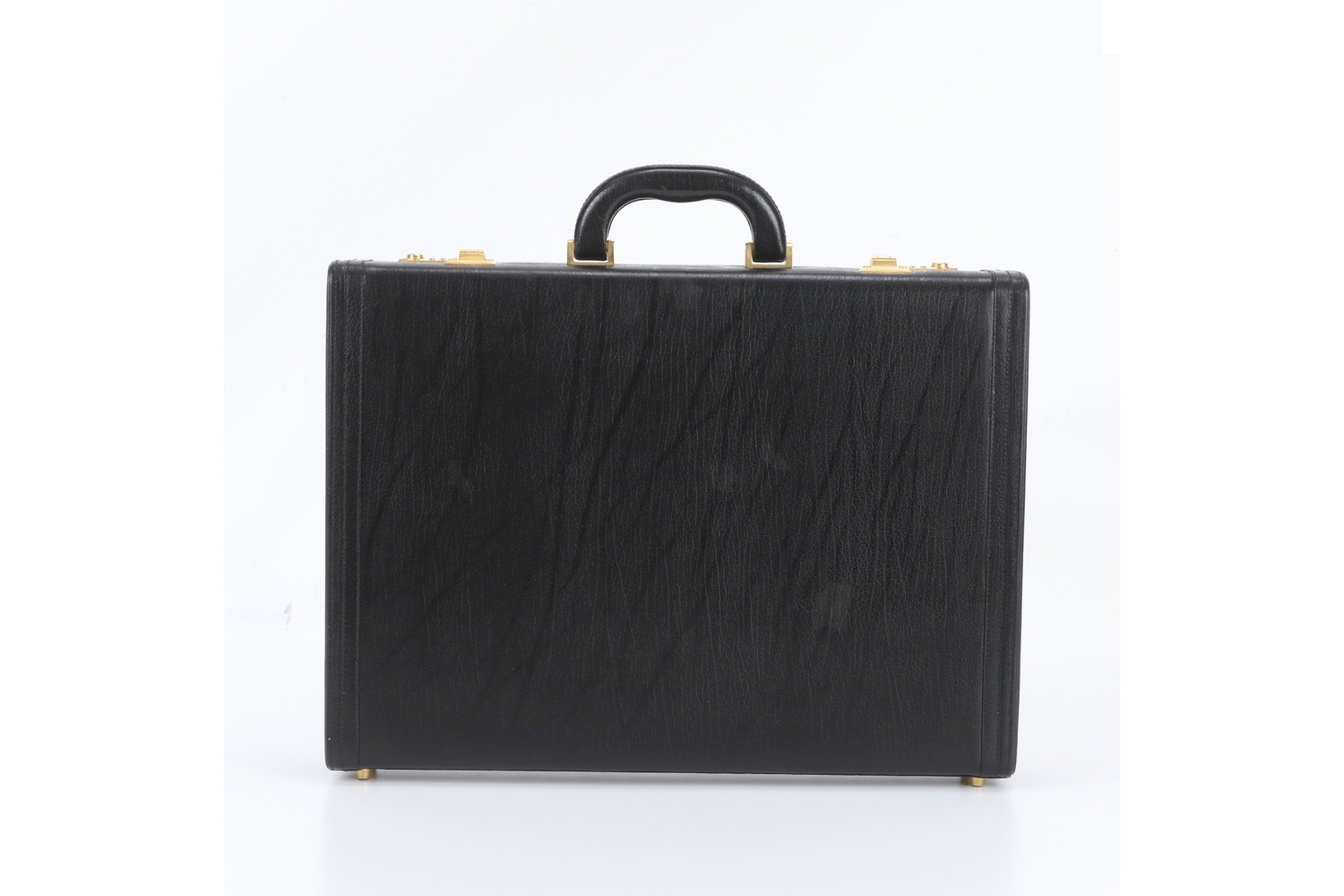Leather trunk, hard case, Boston bag, suitcase — view 3