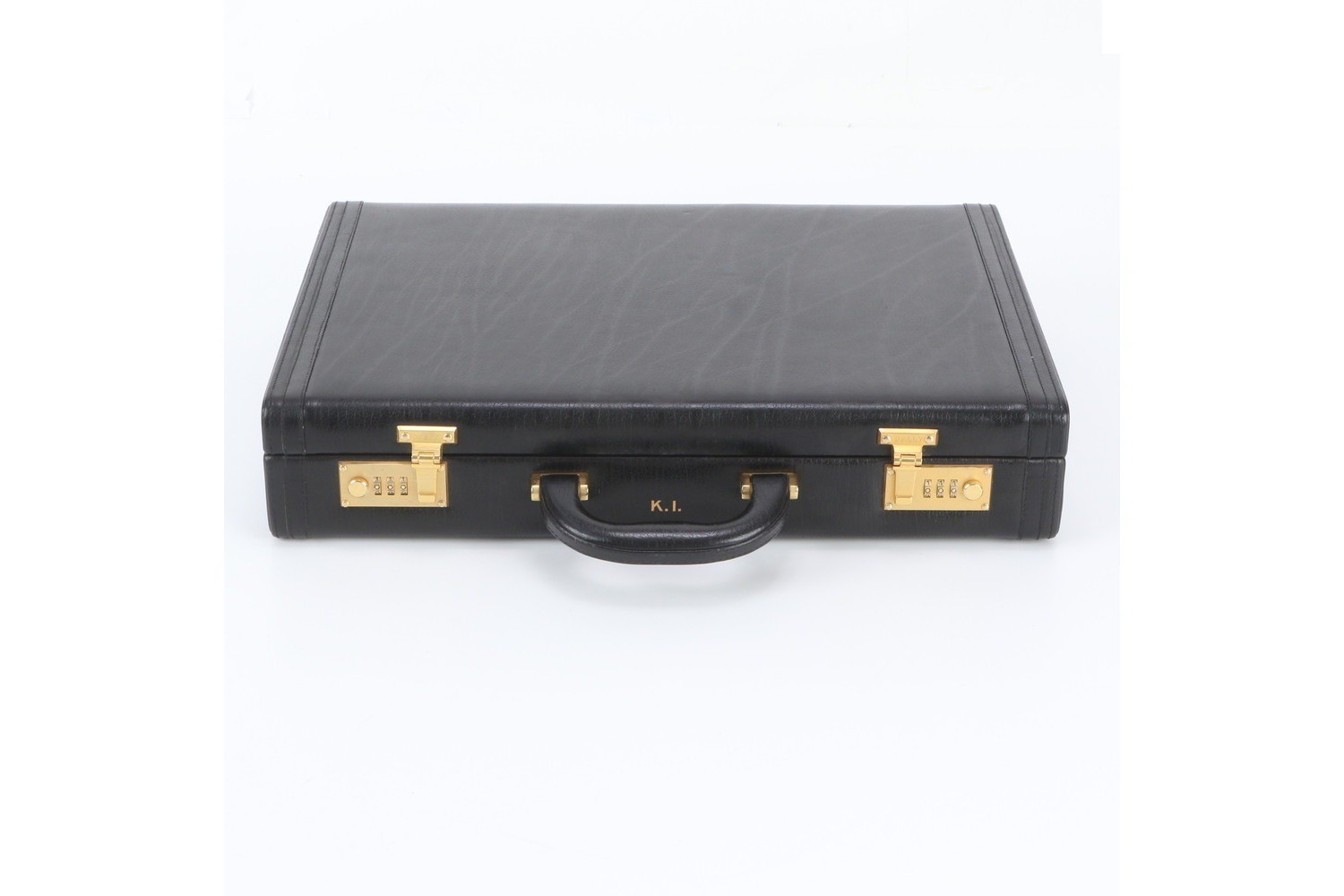 Leather trunk, hard case, Boston bag, suitcase — view 7