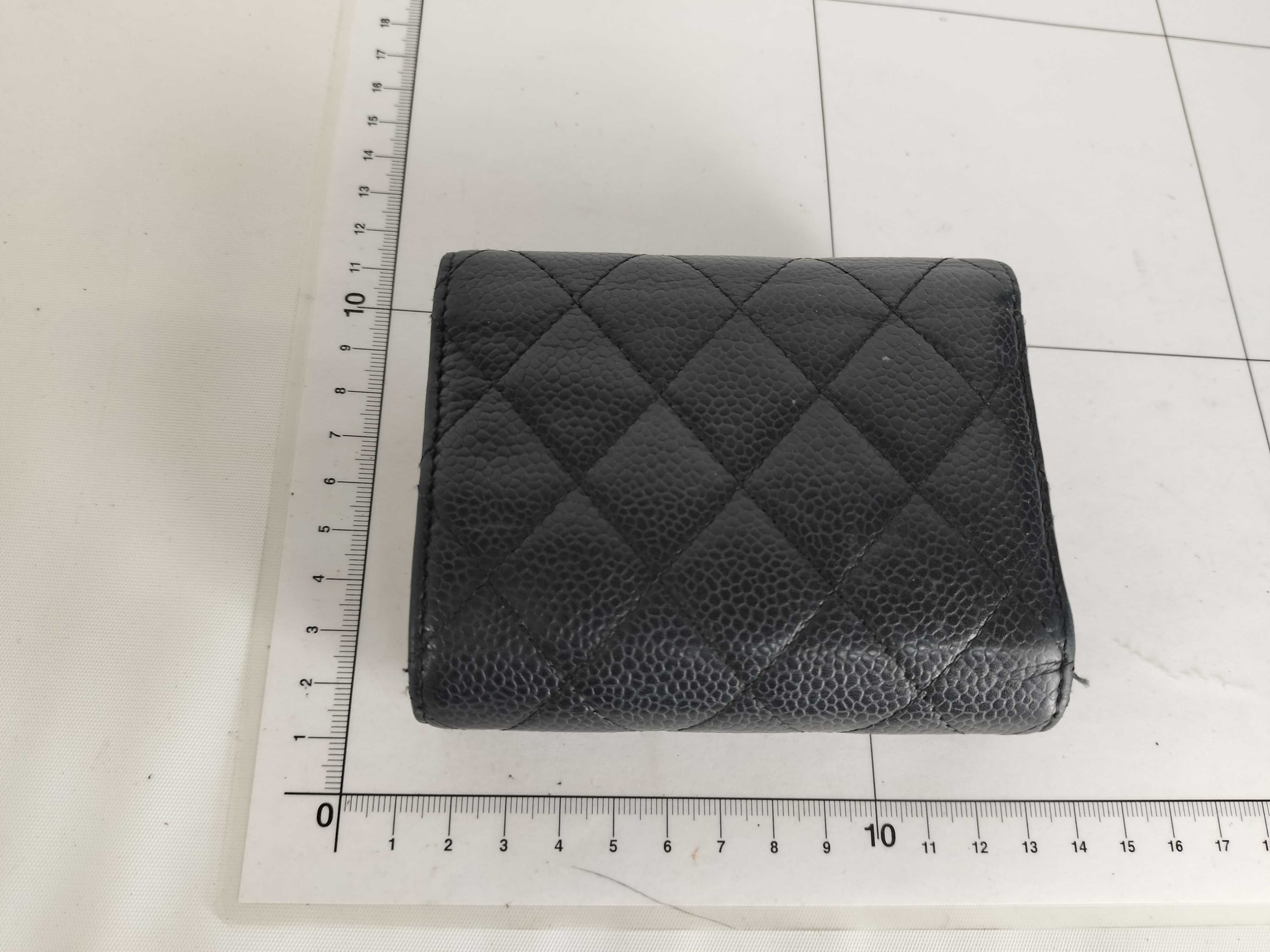 Caviar Skin Tri-fold Wallet — view 12