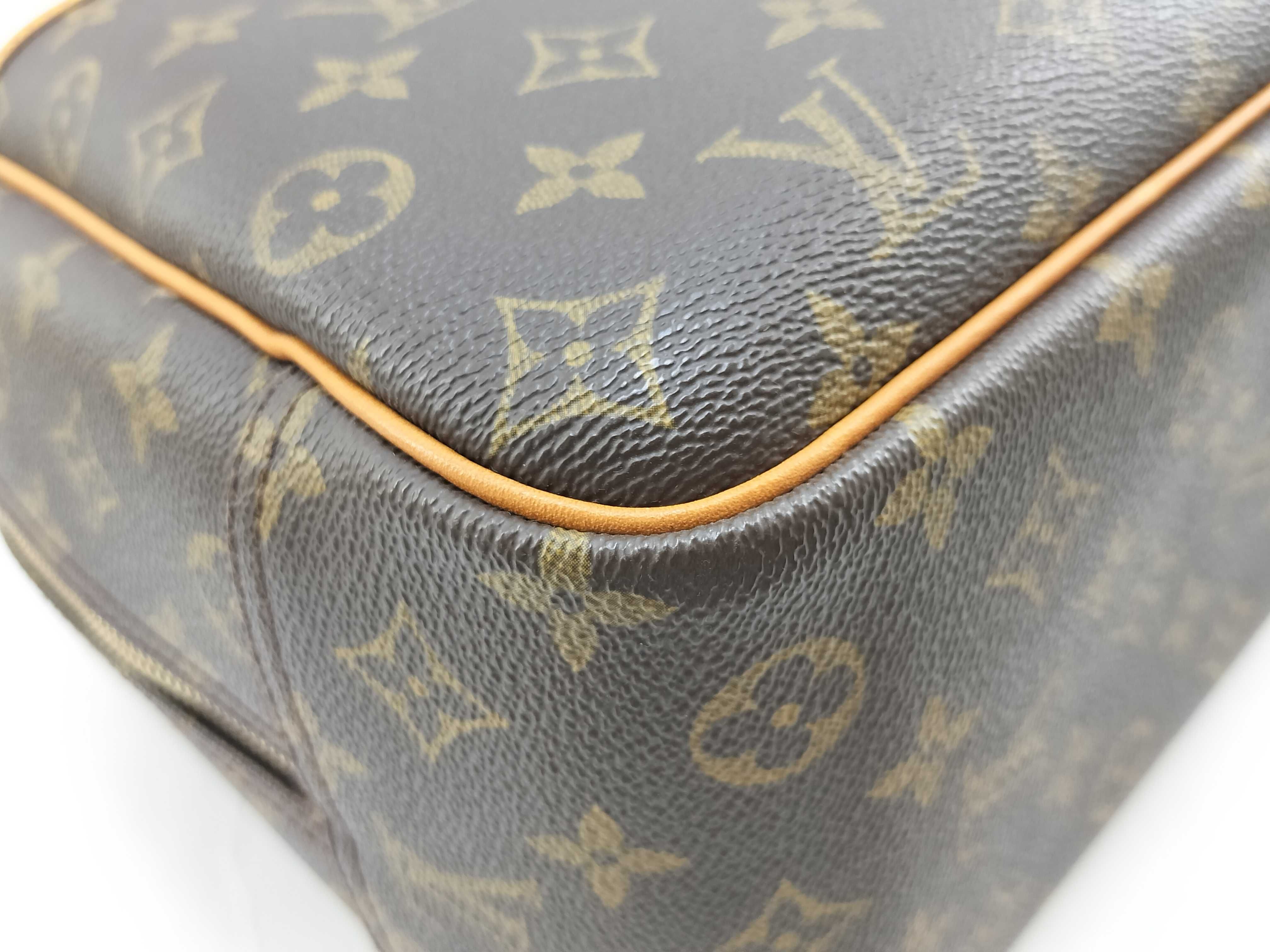 Monogram LOUIS_VUITTON M47270 Bowling Vanity MS0082 Handbag with dust bag, name tag, and padlock. — view 4