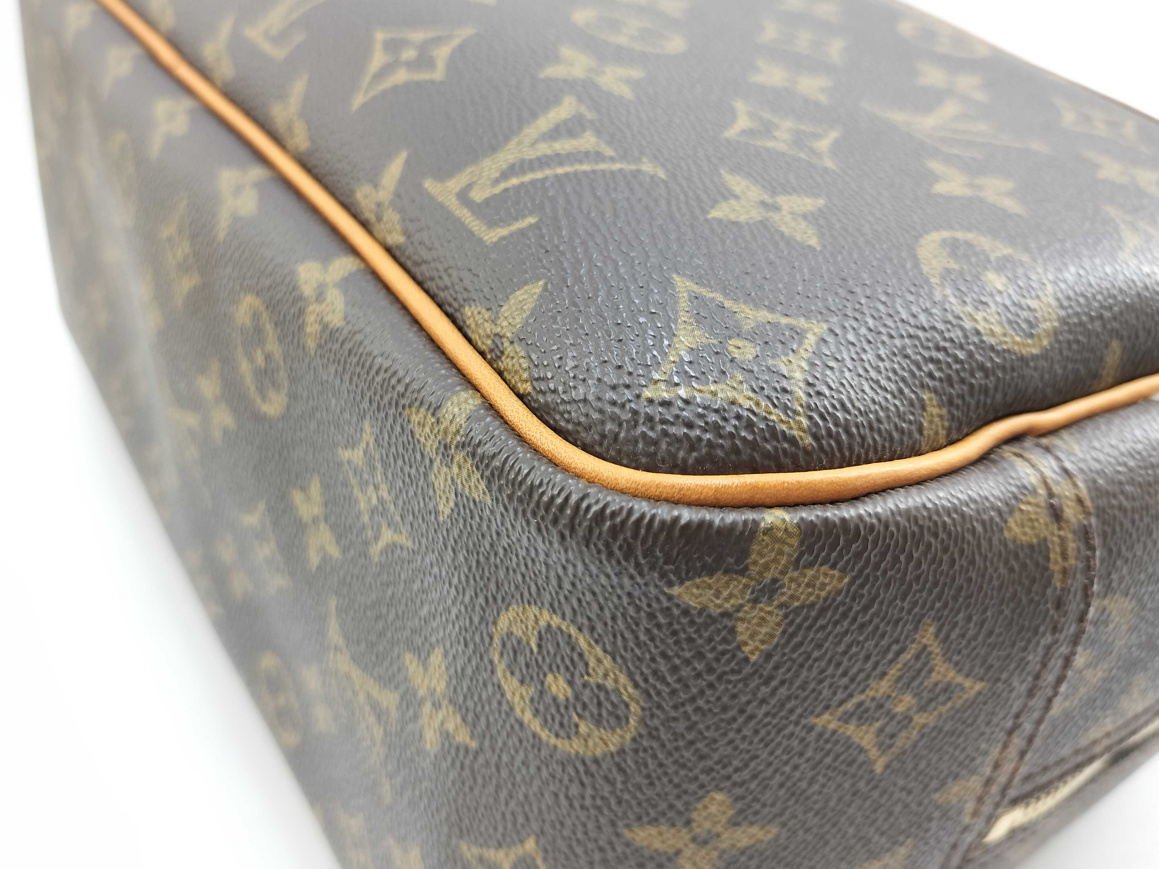 Monogram LOUIS_VUITTON M47270 Bowling Vanity MS0082 Handbag with dust bag, name tag, and padlock. — view 5