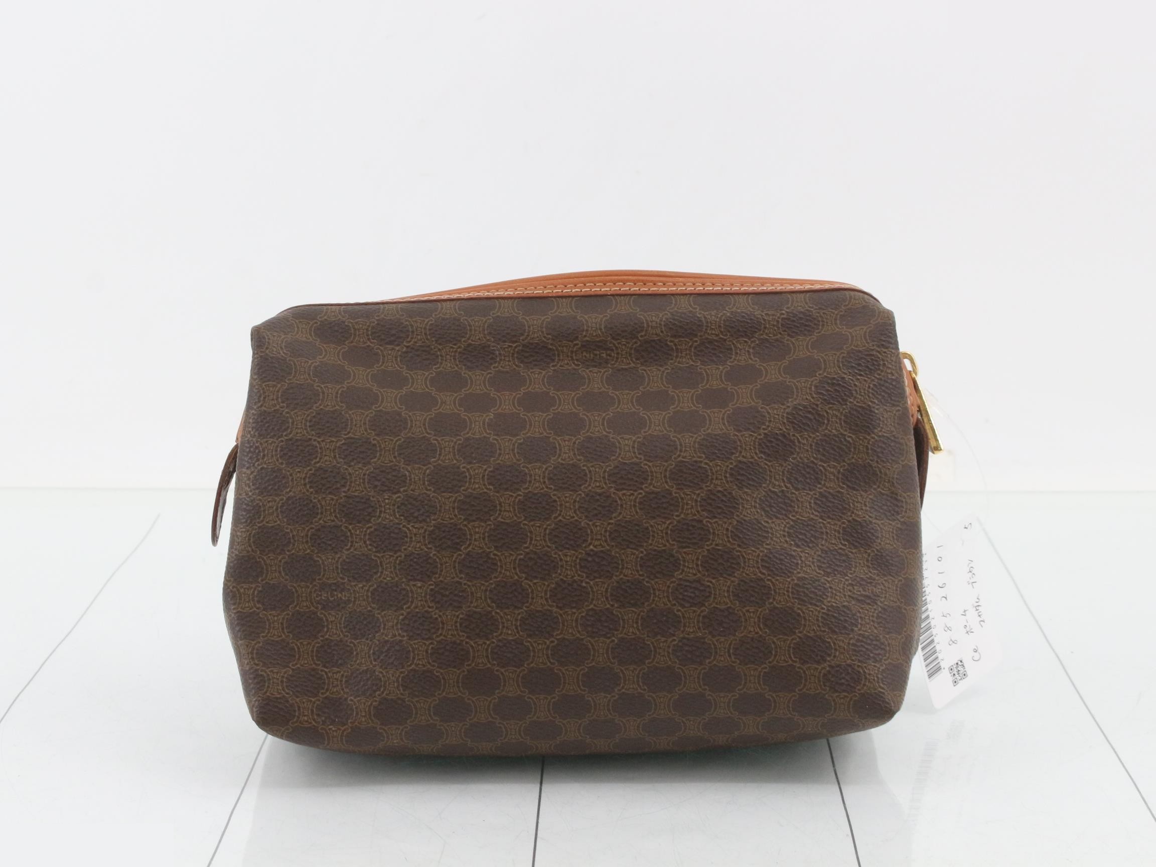Other lines: Bags & Pouches, Macadam pattern, Brown — view 2