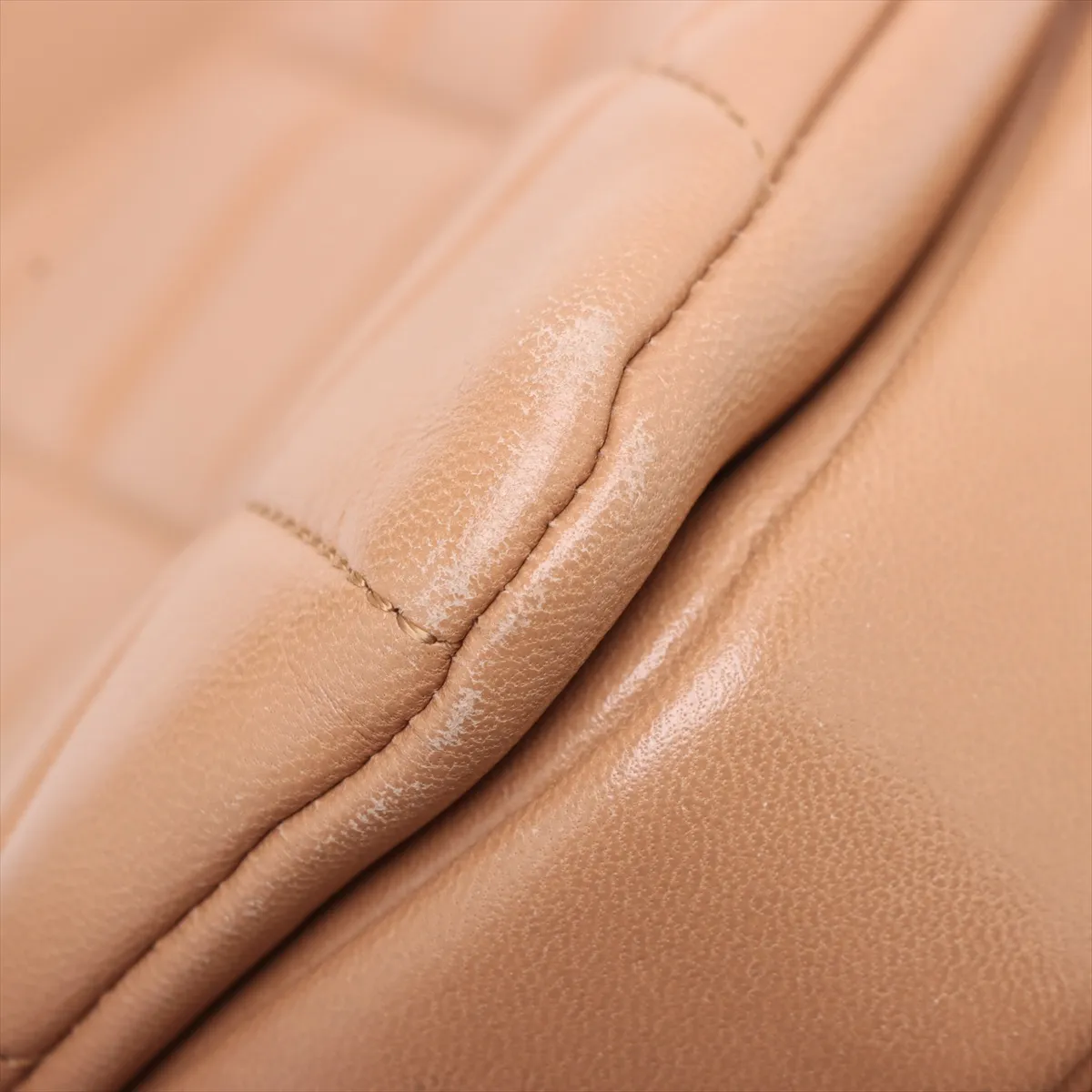 Trendy CC Lambskin 2WAY Handbag Beige Gold Hardware 23179934 23rd Series — view 14