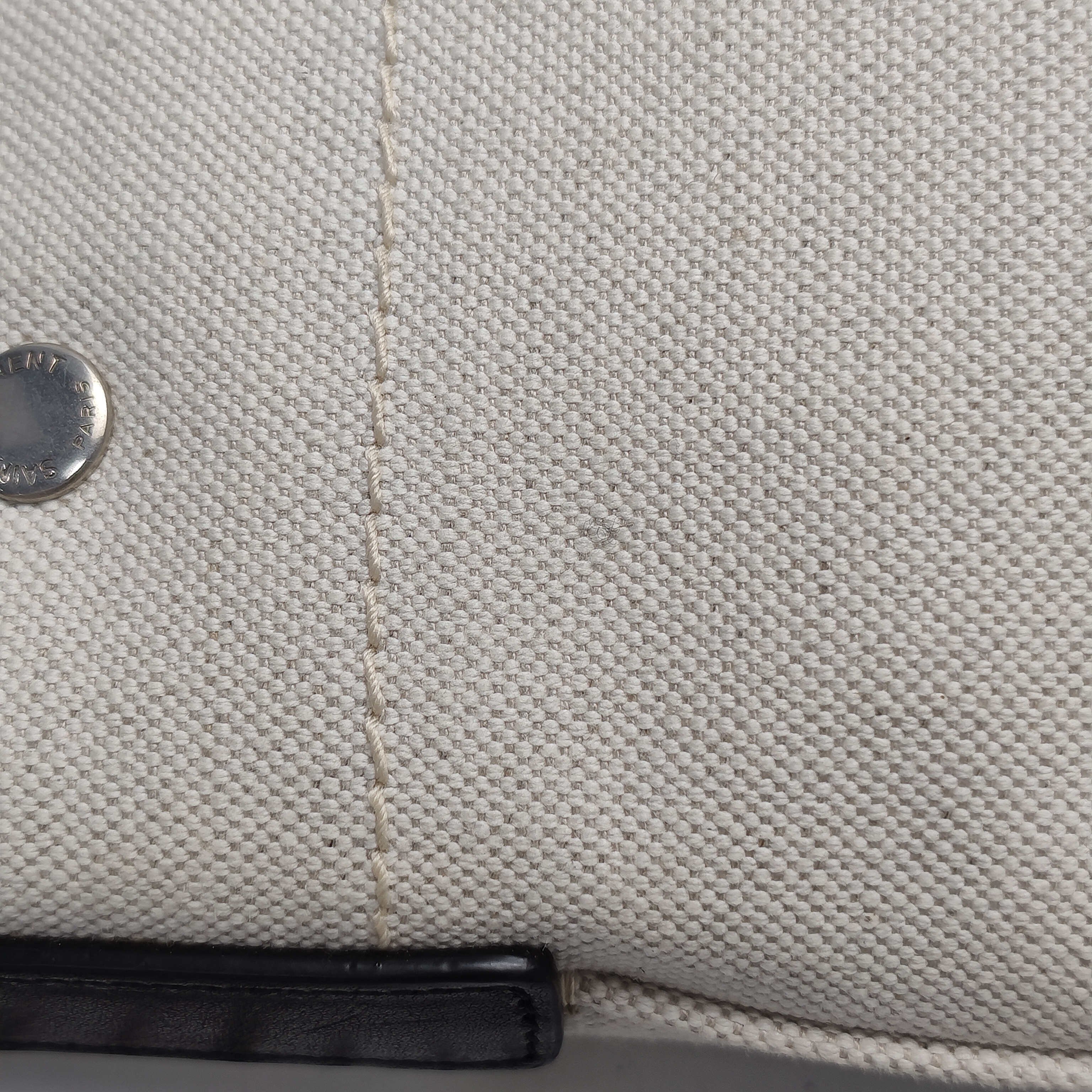 【*Shipped from: China*】Yves Saint Laurent Rive Gauche Canvas Shoulder Bag — view 9