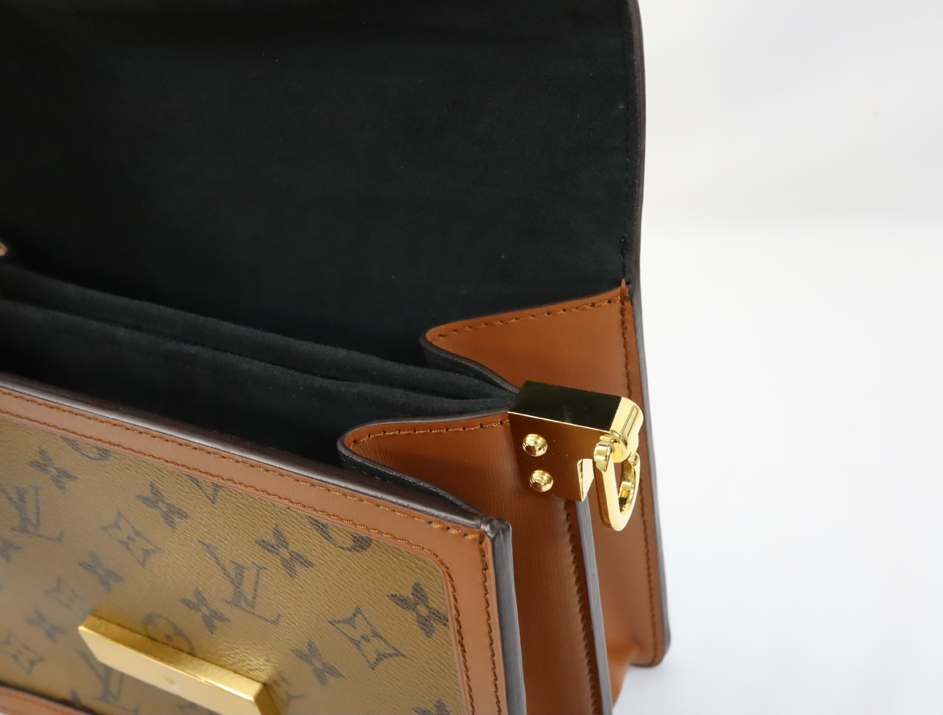 Monogram Reverse Dauphine MM M45958 Shoulder Bag (RFID detected) — view 14